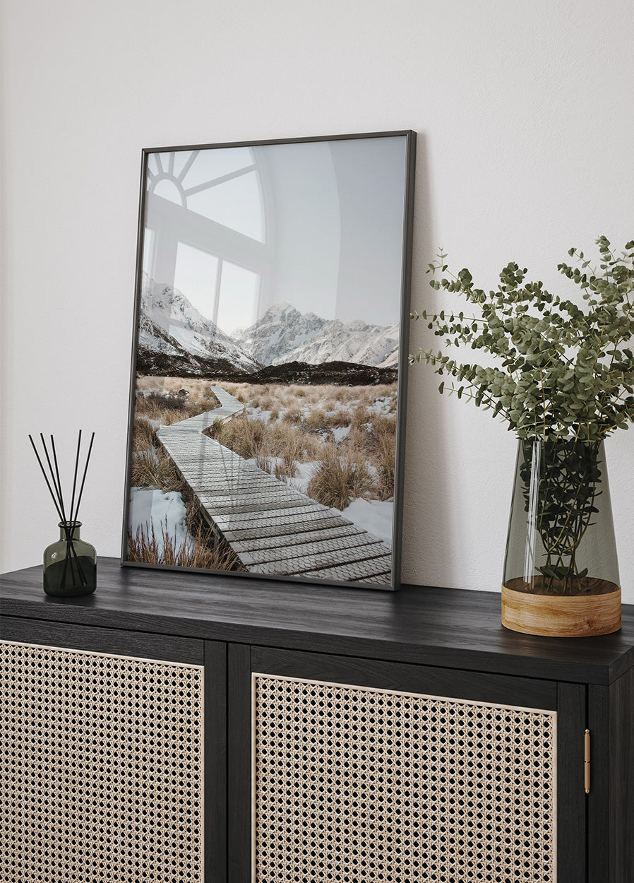 Hooker Valley Track Plakat - Posterbox.dk