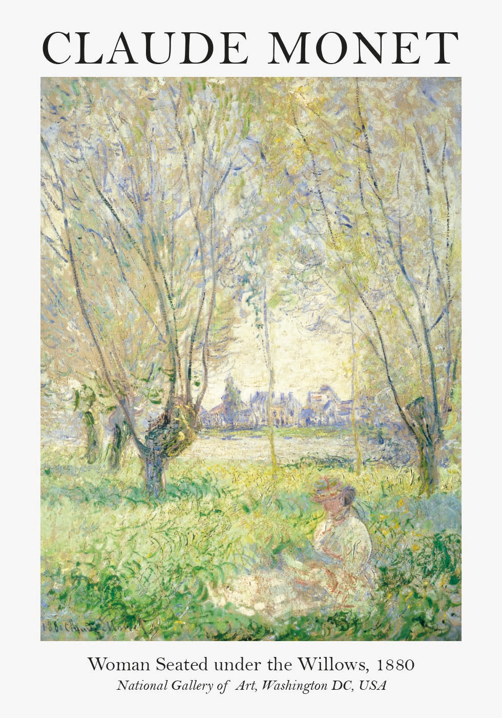 Monet Williows Plakat - Posterbox.dk