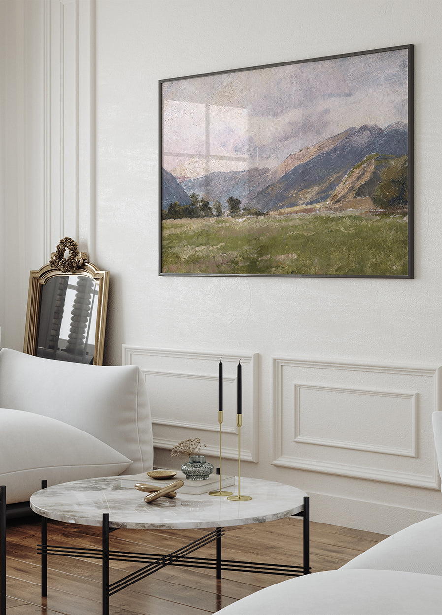 Mountain Meadow By Ľudovít Čordák Plakat - Posterbox.dk
