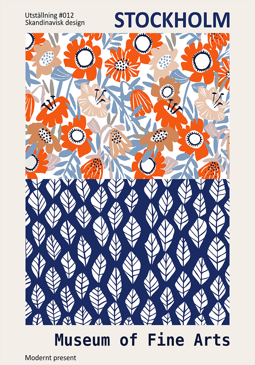 Póster Museu de Belas Artes de Estocolmo