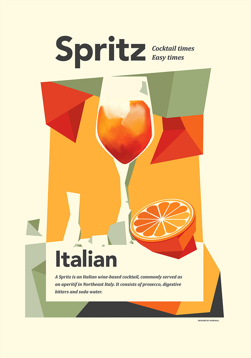 Estampa Aperol spritz