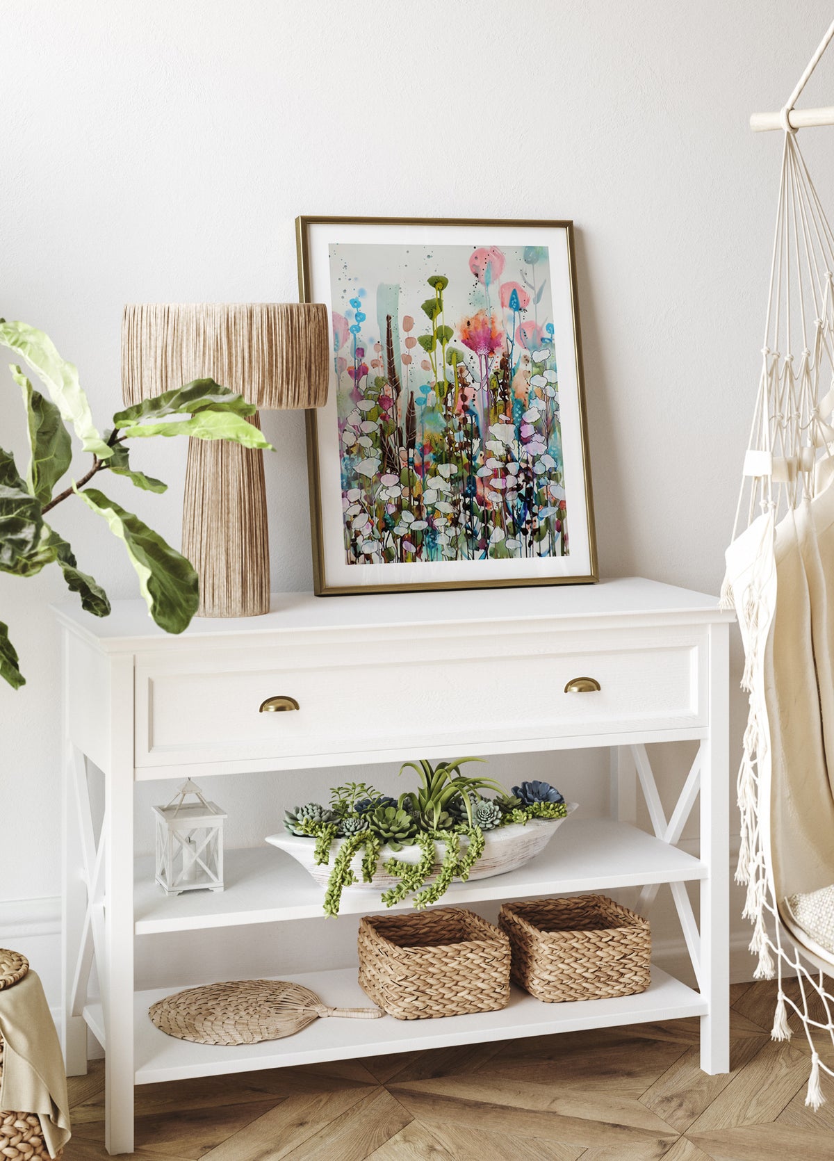 Sonho Floral Vibrante