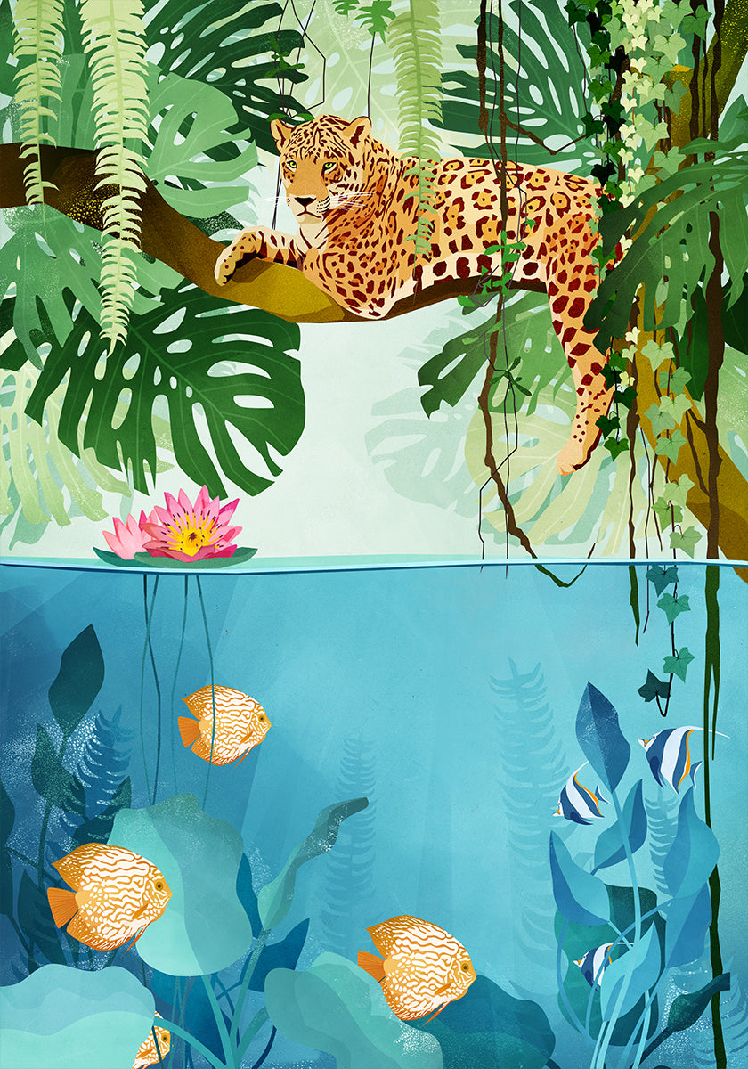 Bem-vindo ao pôster da selva