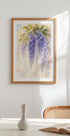 Hanging Wisteria In Soft Pastel Colours Plakat - Posterbox