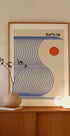 Surf's Up Biscuit Blue (NEW) - Posterbox