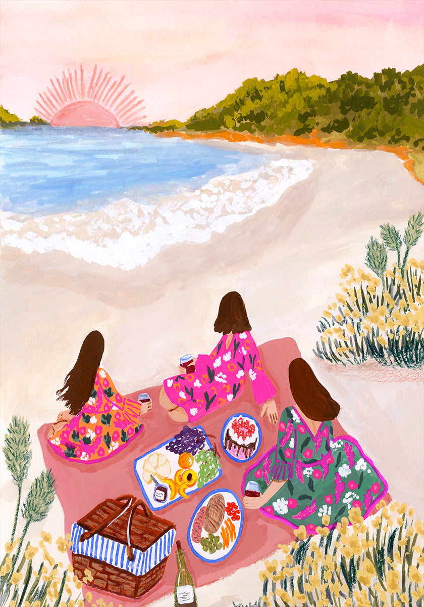 Beach Picnic (NEW) - Posterbox