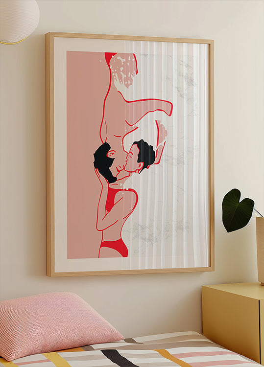 Ethereal Kiss In the Waves (NEW) - Posterbox