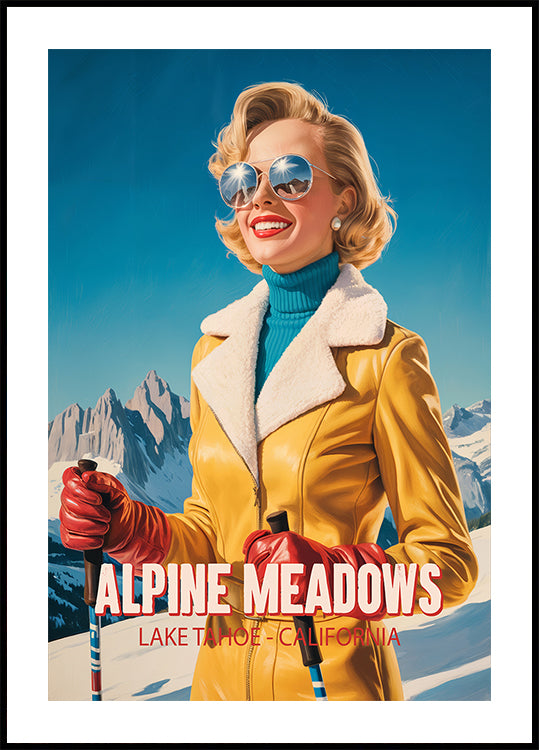 Alpine Meadows Plakat - Posterbox