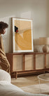 The Woman With the Yellow Stripes Plakat - Posterbox