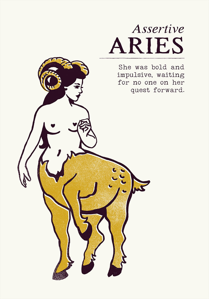 Bold Aries Journey (NEW) - Posterbox
