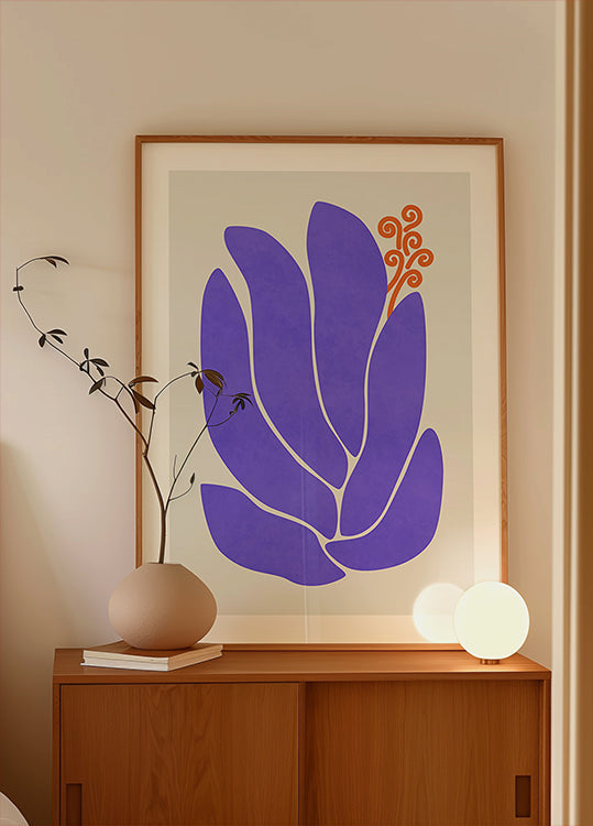 Purple Lily Flower (NEW) - Posterbox