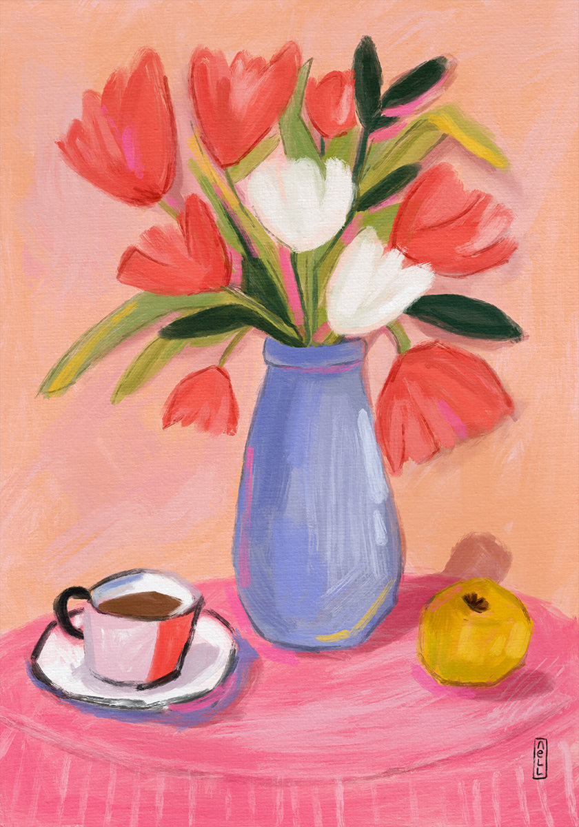 Coffee and Flowers (NEW) - Posterbox