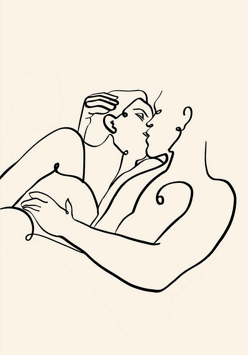 The Kiss Plakat - Posterbox