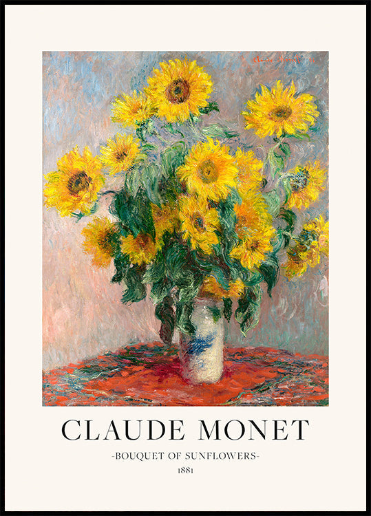 Bouquet Of Sunflowers Plakat - Posterbox