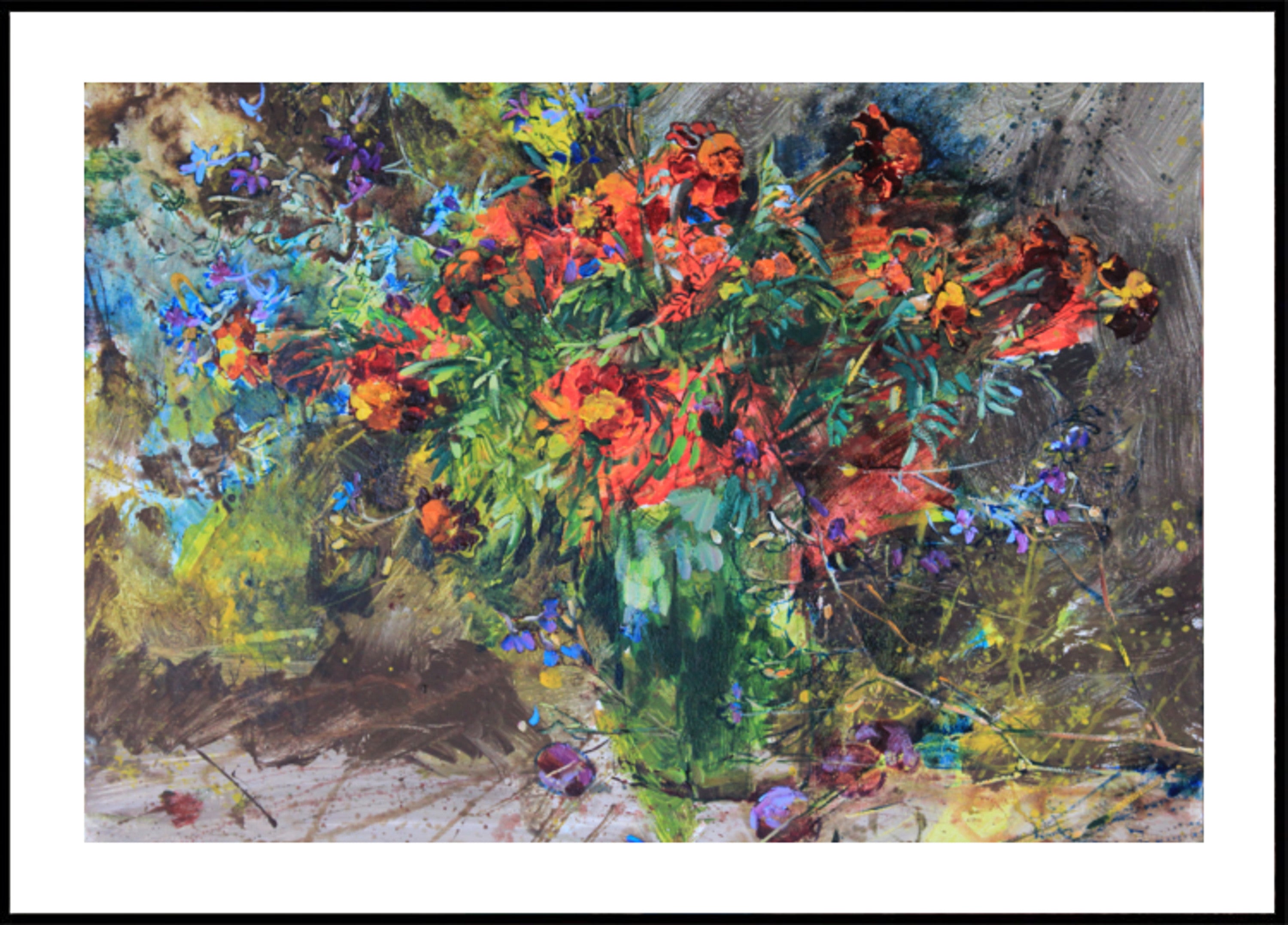 Buquê Floral Vibrante