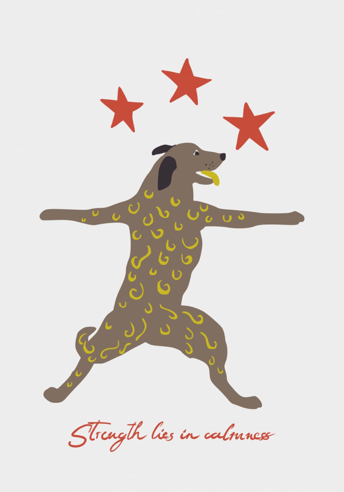 Ioga do cão guerreiro