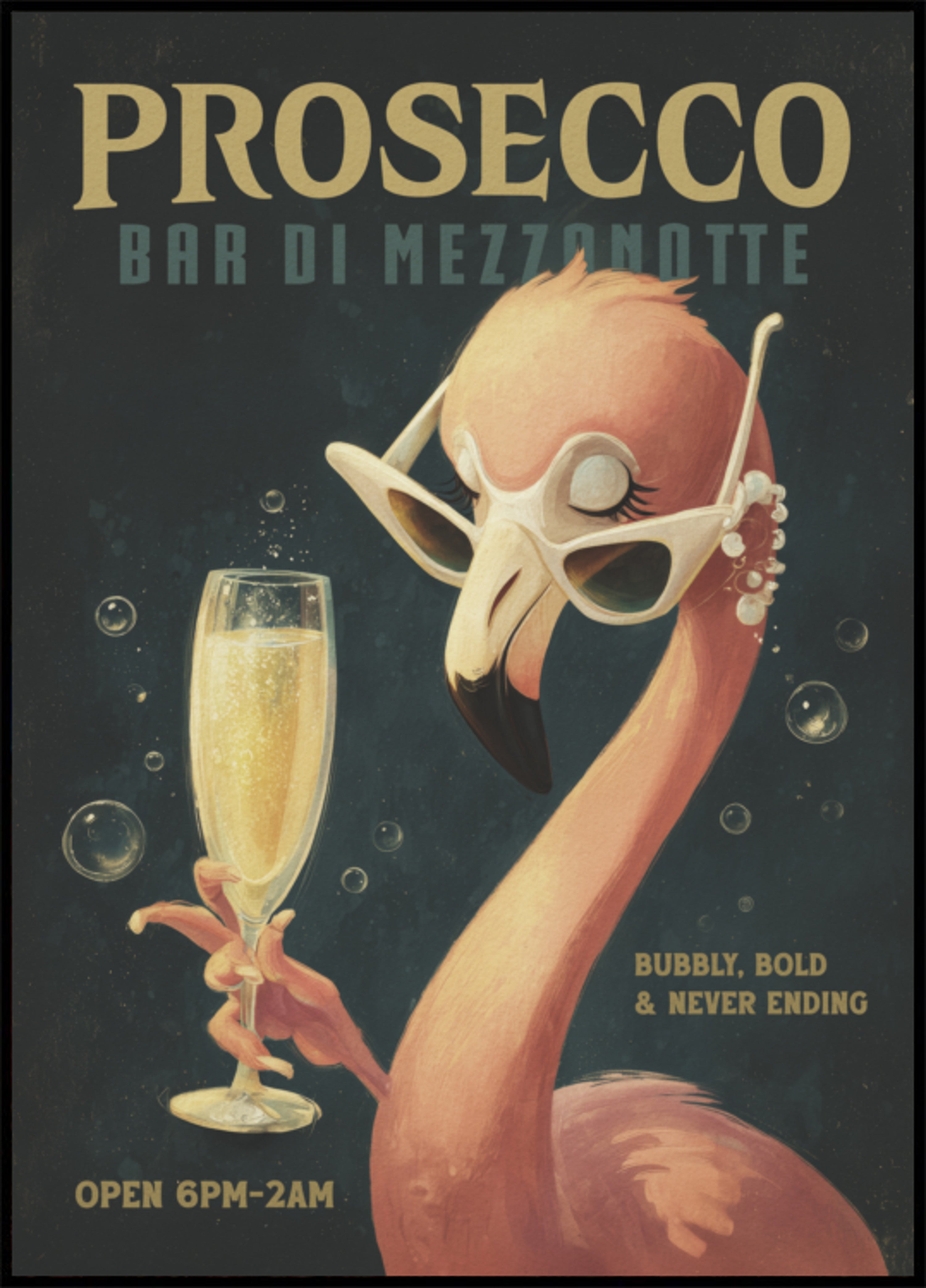 Bar Flamingo Prosecco Legal