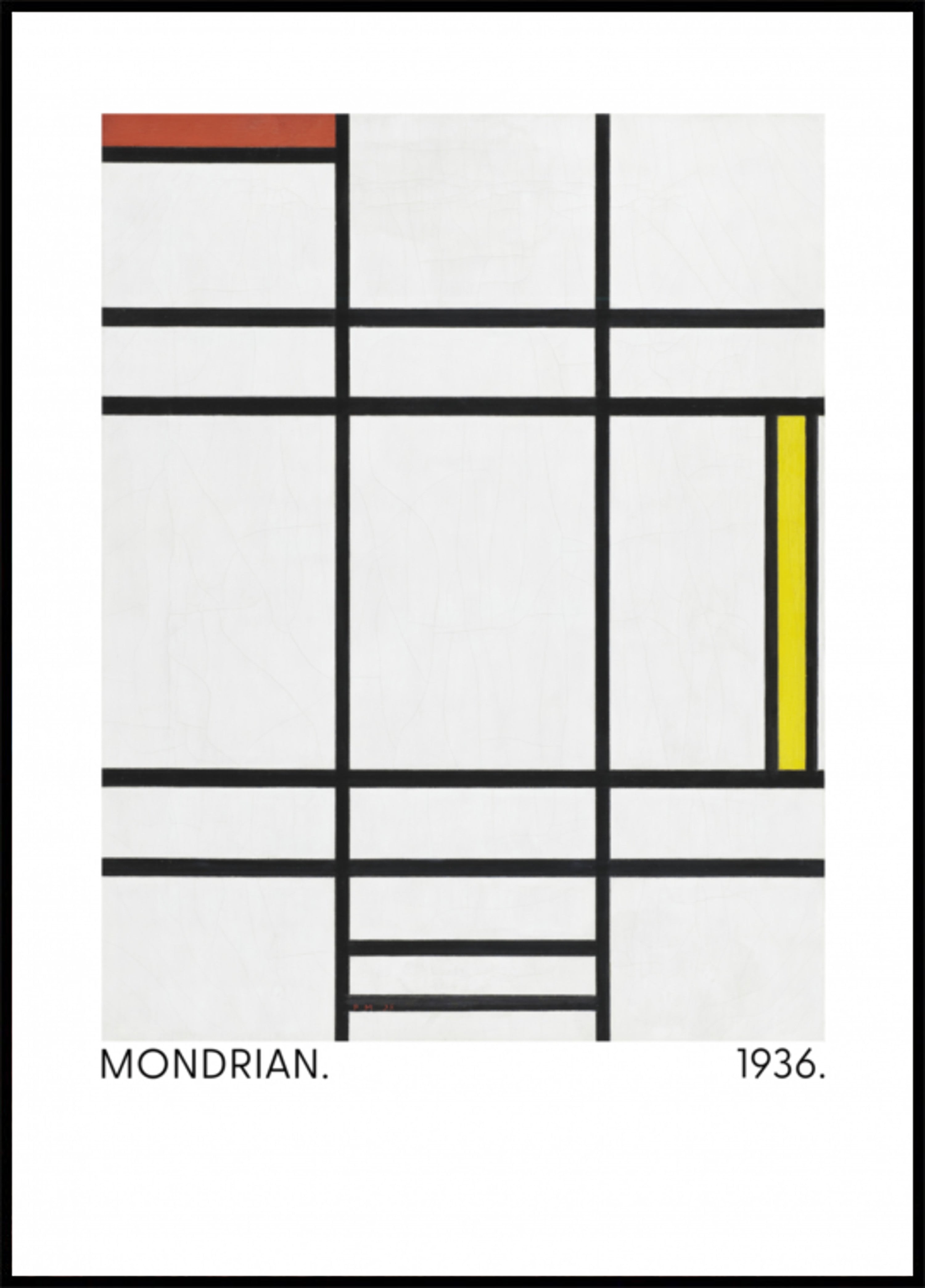 Composição em Branco, Vermelho e Amarelo 1936