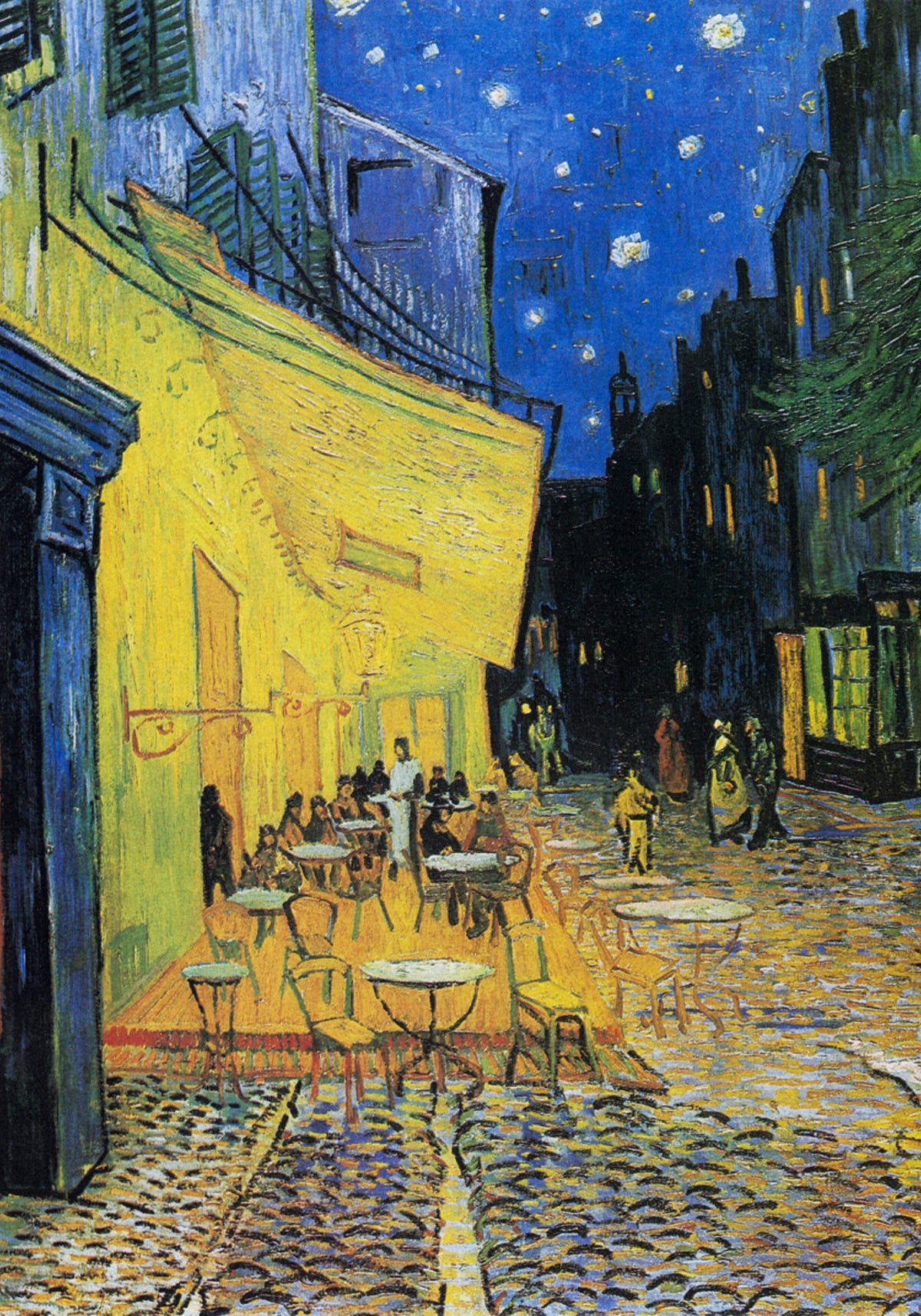Café Terraço à Noite