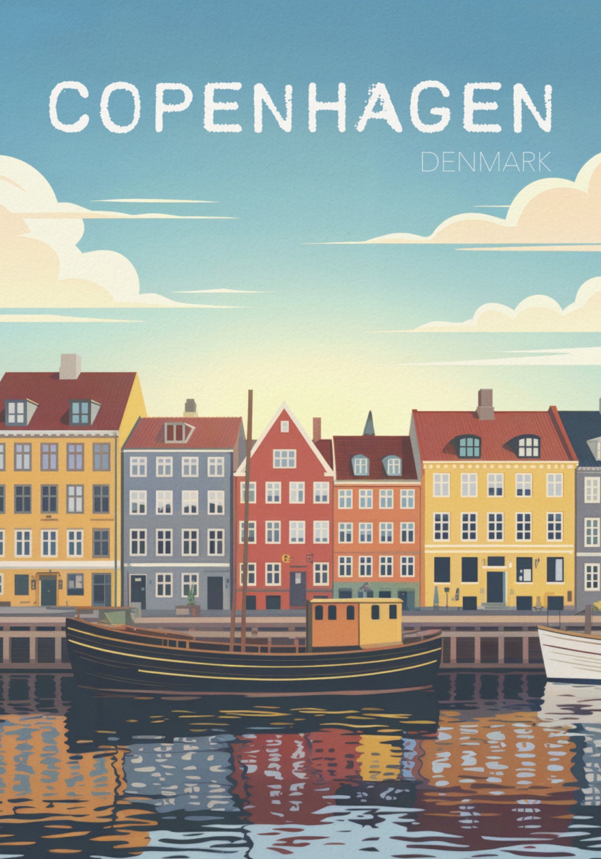 Reflexões do Canal de Copenhague