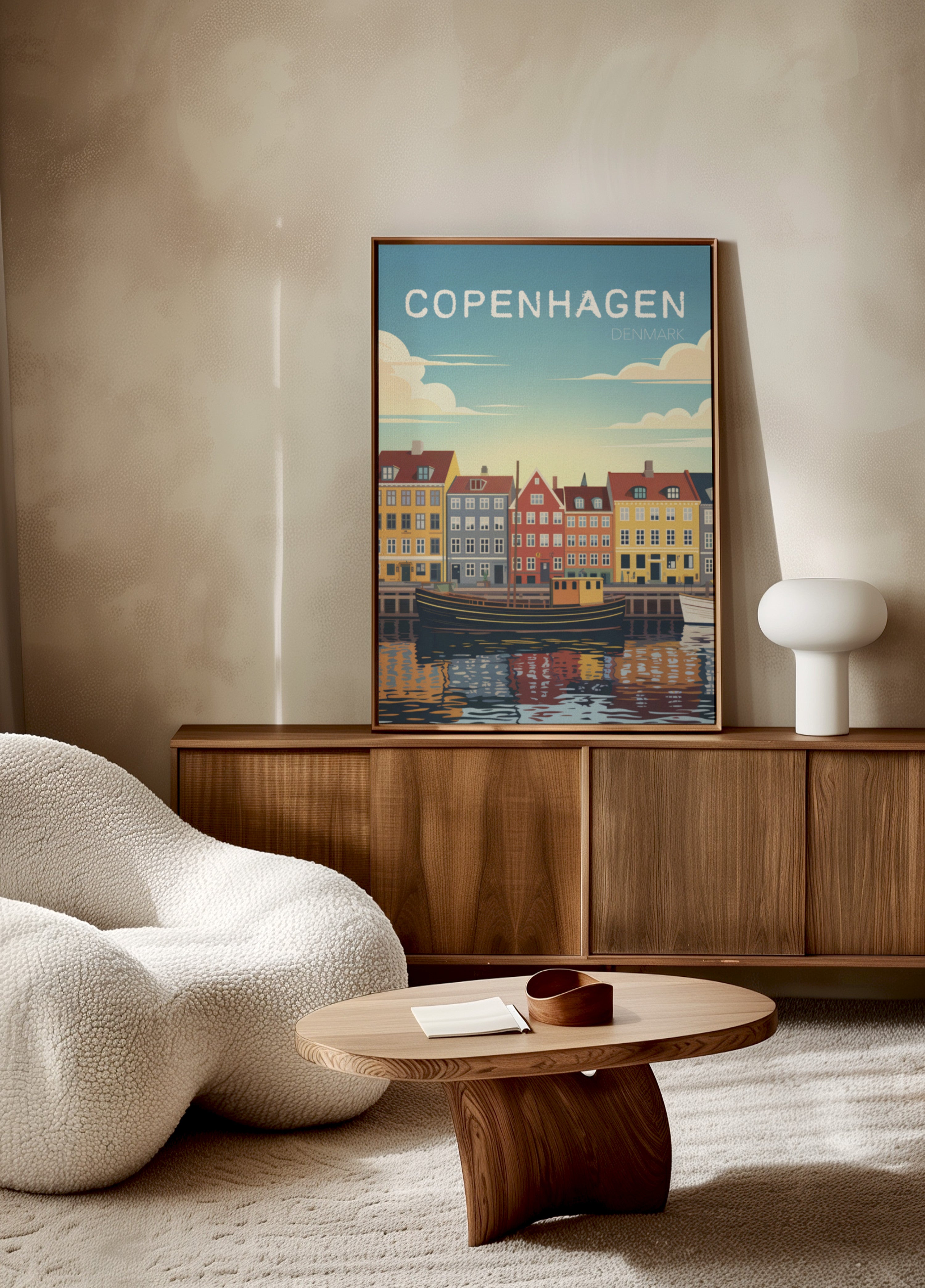 Reflexões do Canal de Copenhague