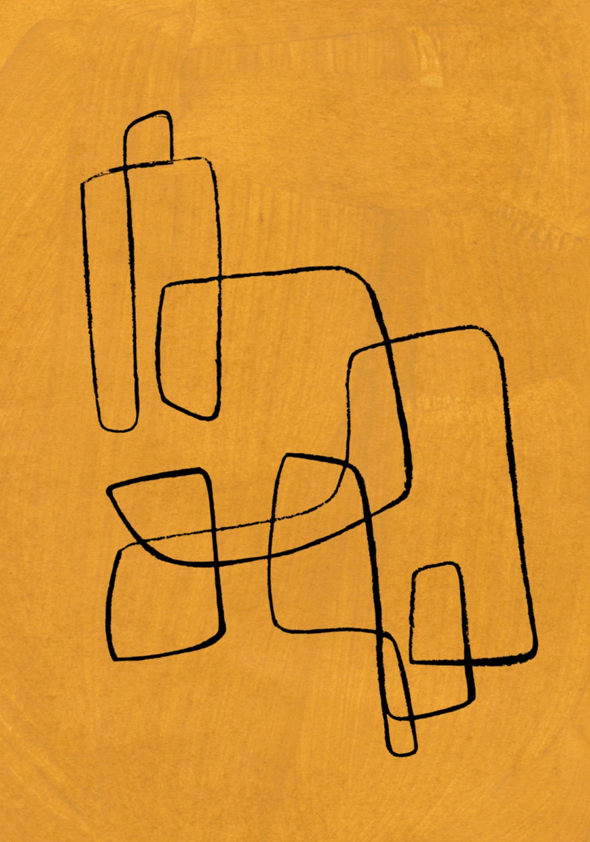 Linhas Ocre Orgânicas