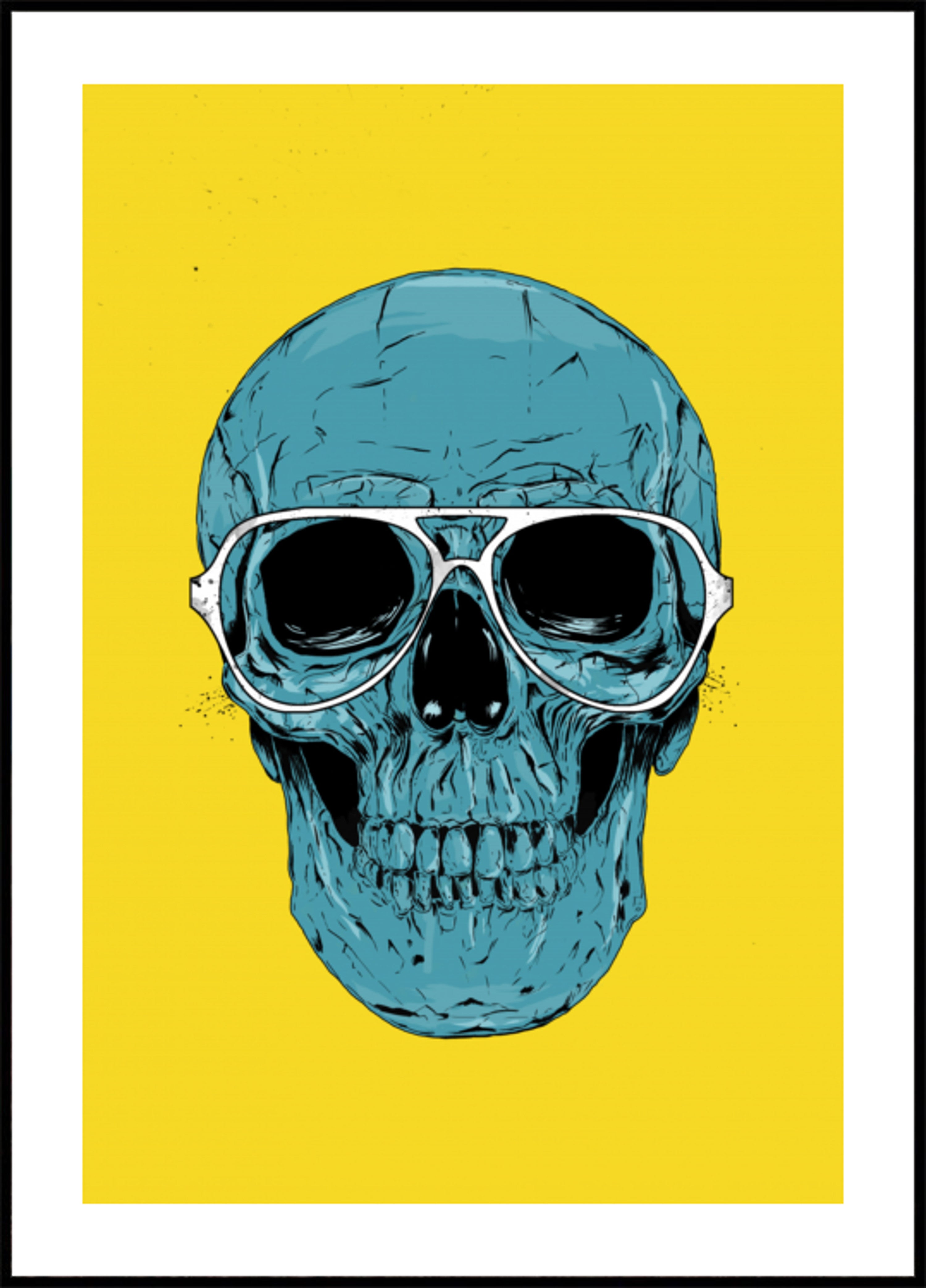 Cool Skull Aviators - Posterbox