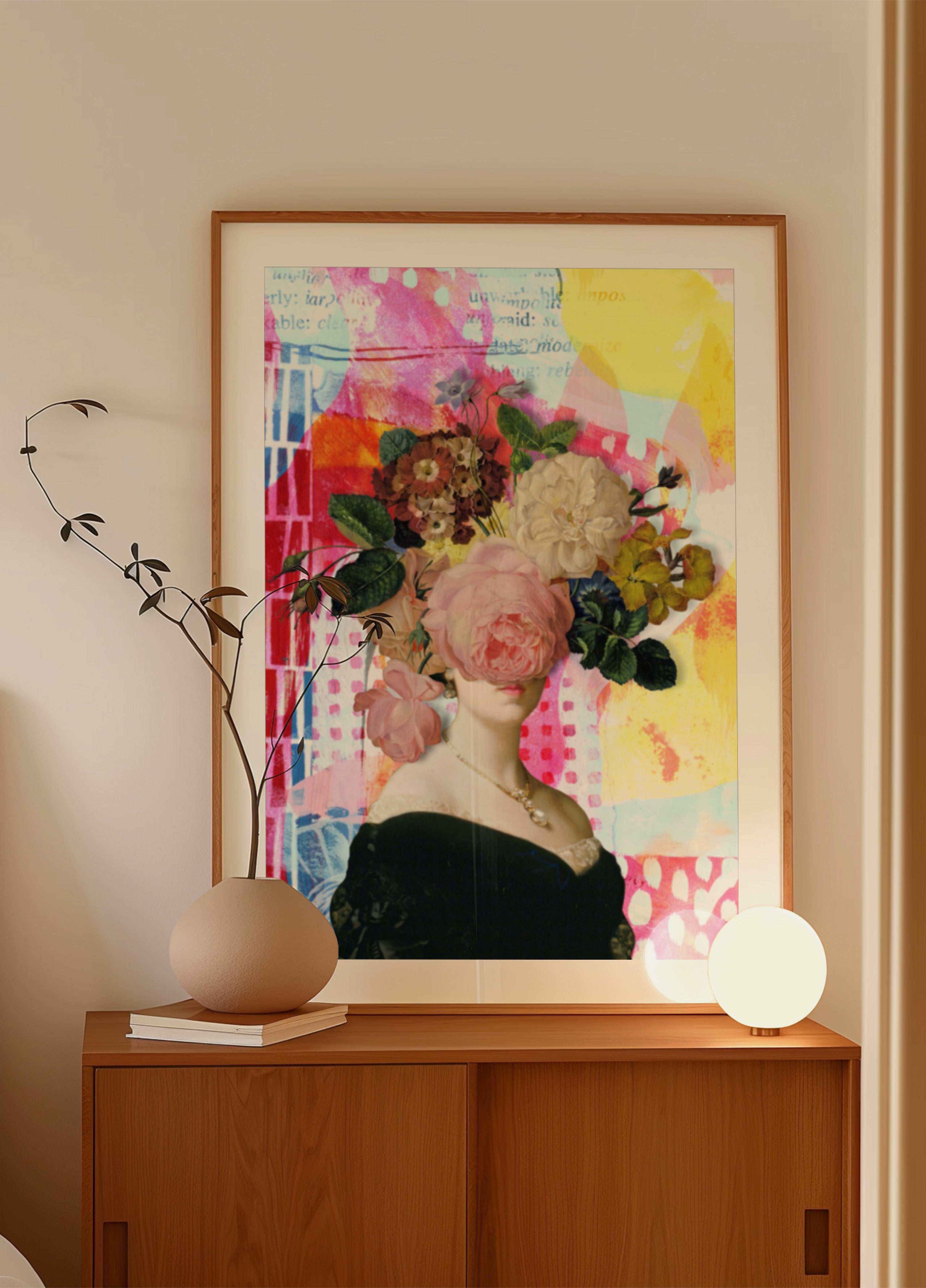 Senhora Floral Surreal