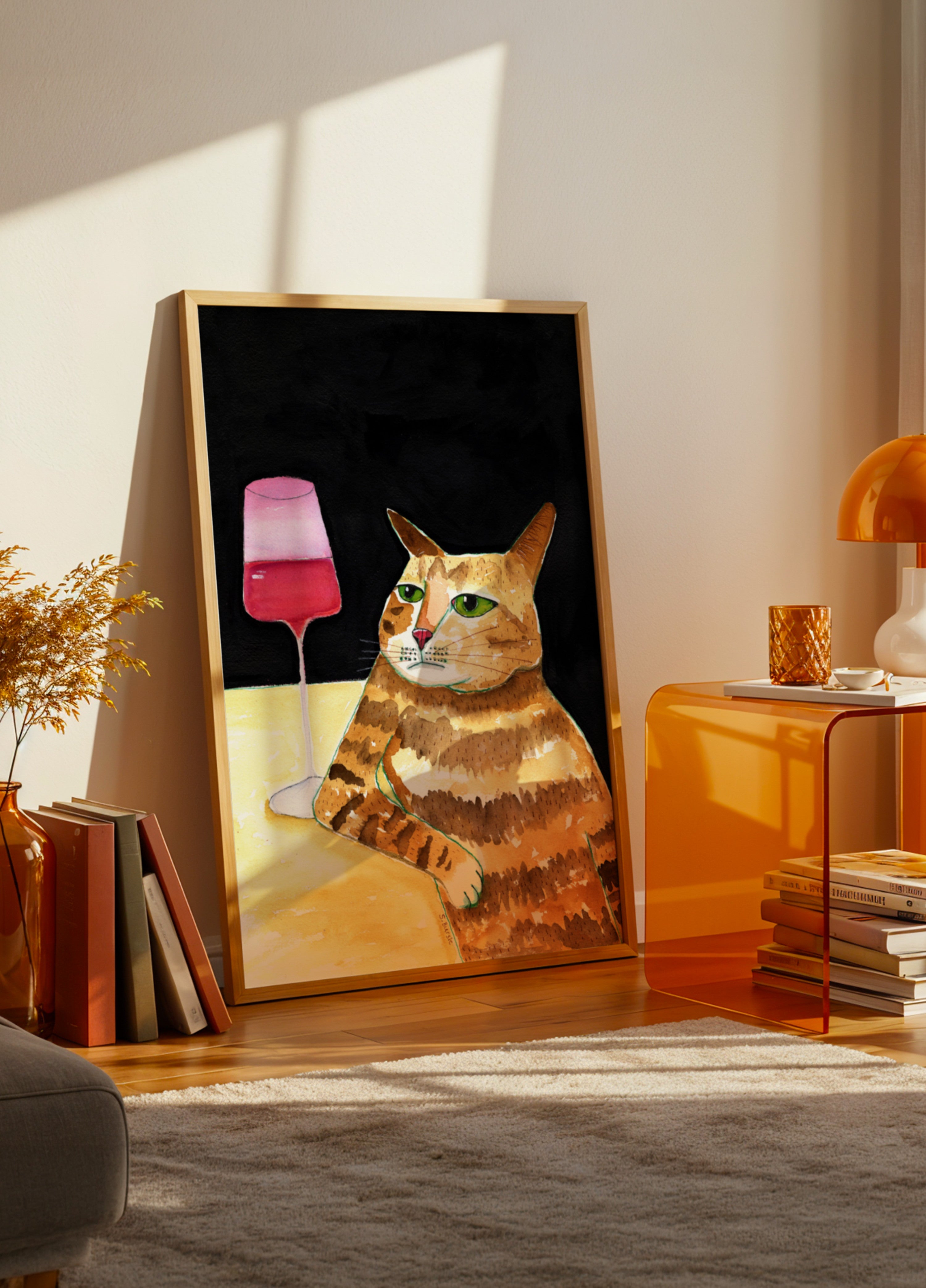Vinho de gato mal-humorado