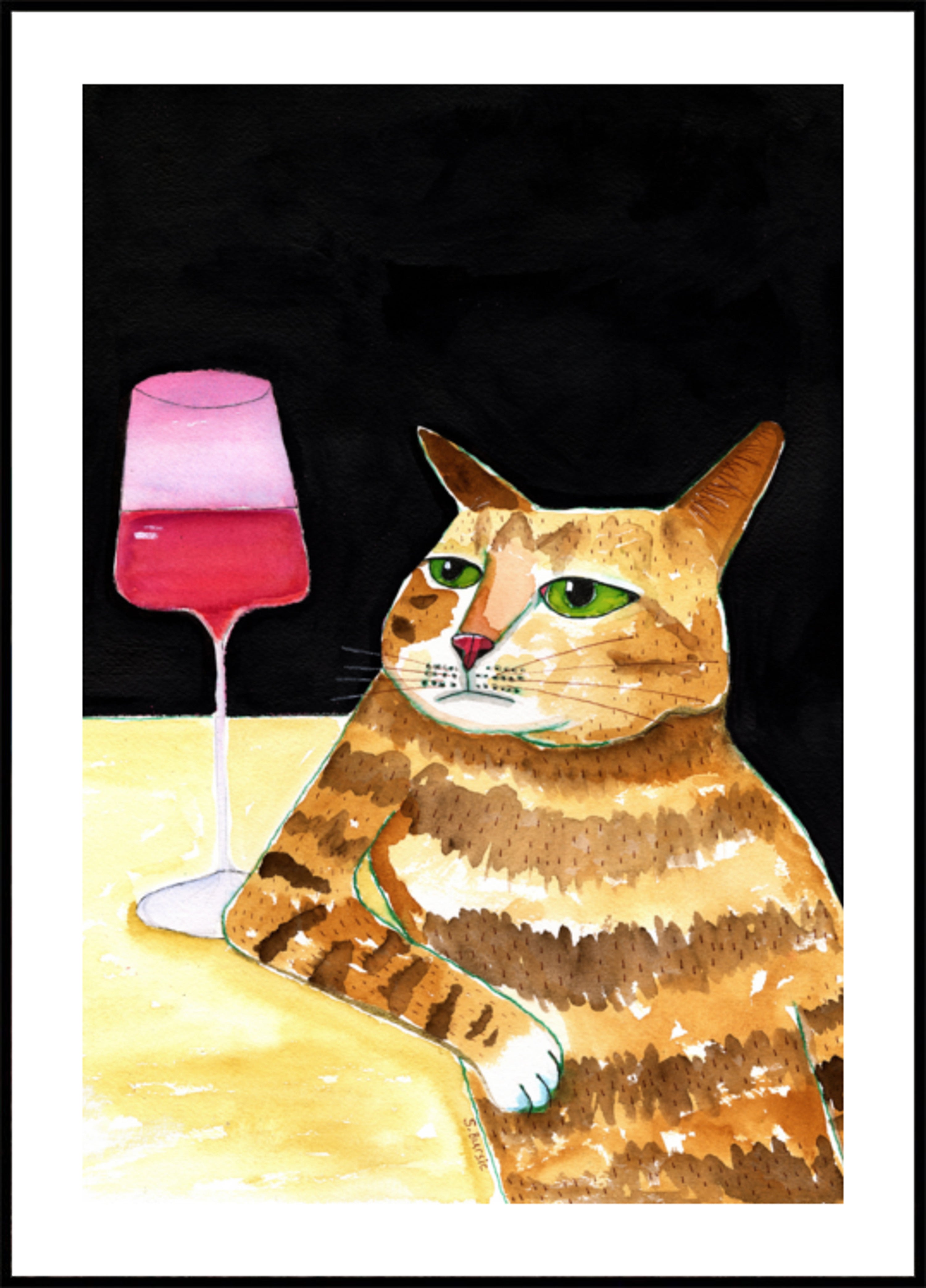 Vinho de gato mal-humorado