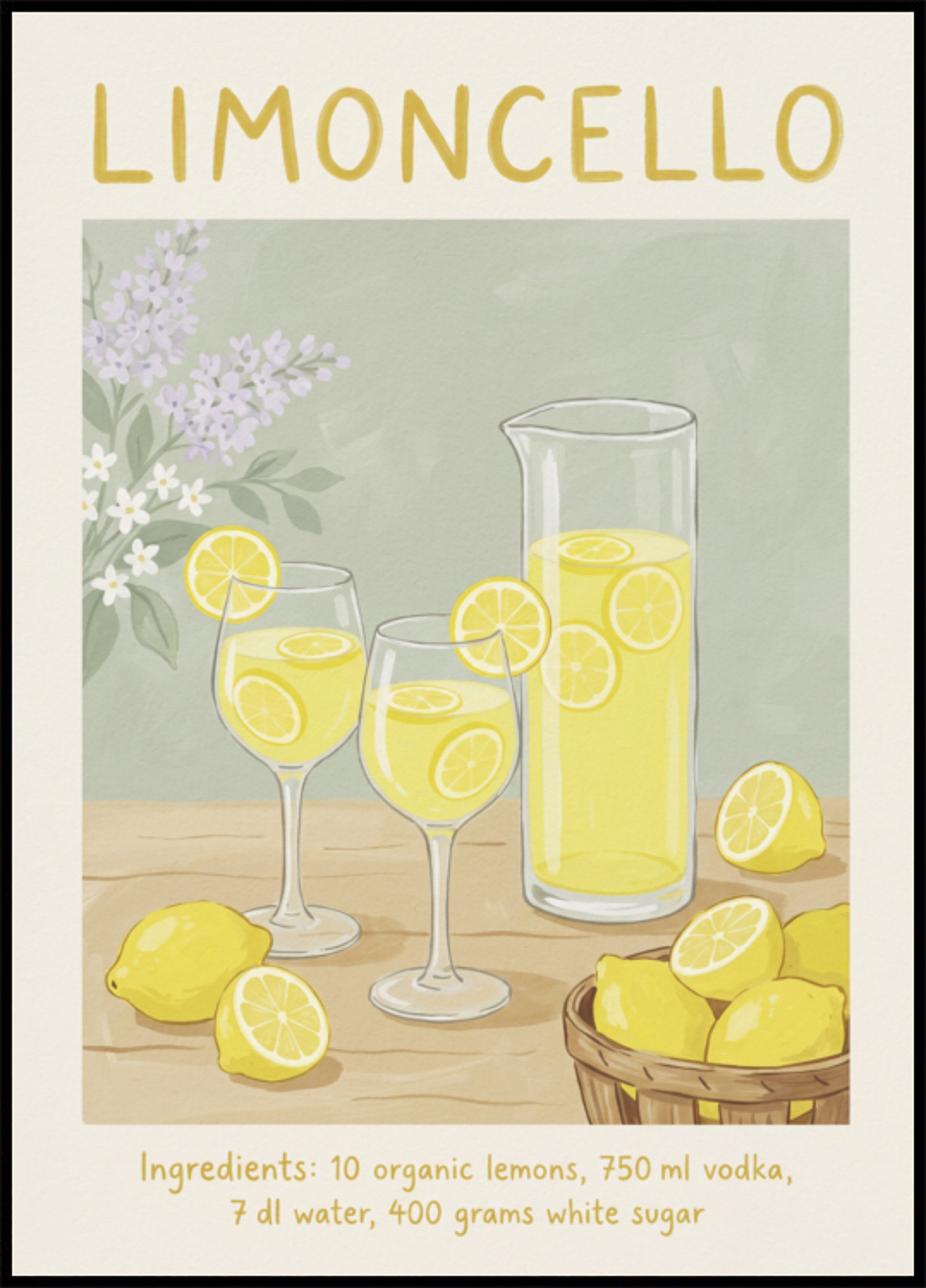Refresco de Limão Limoncello