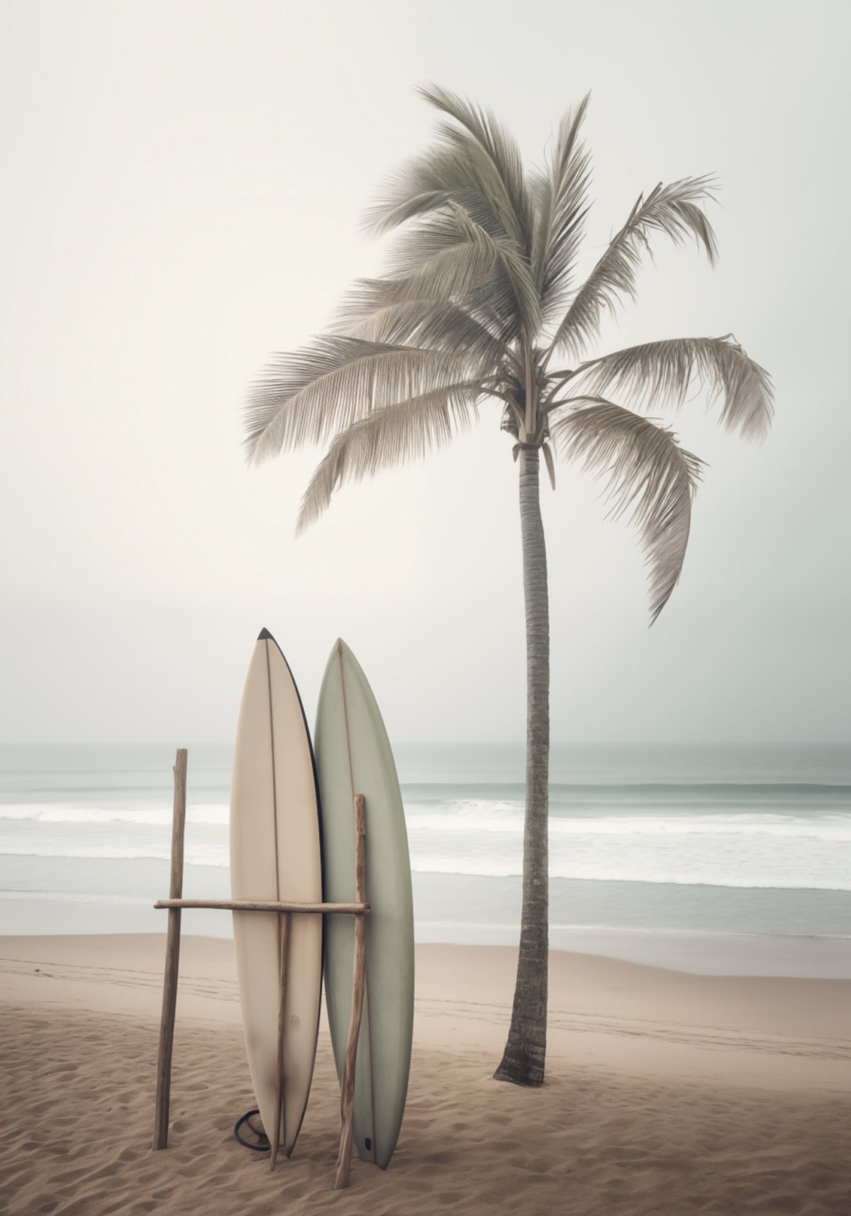 Pranchas de praia serenas