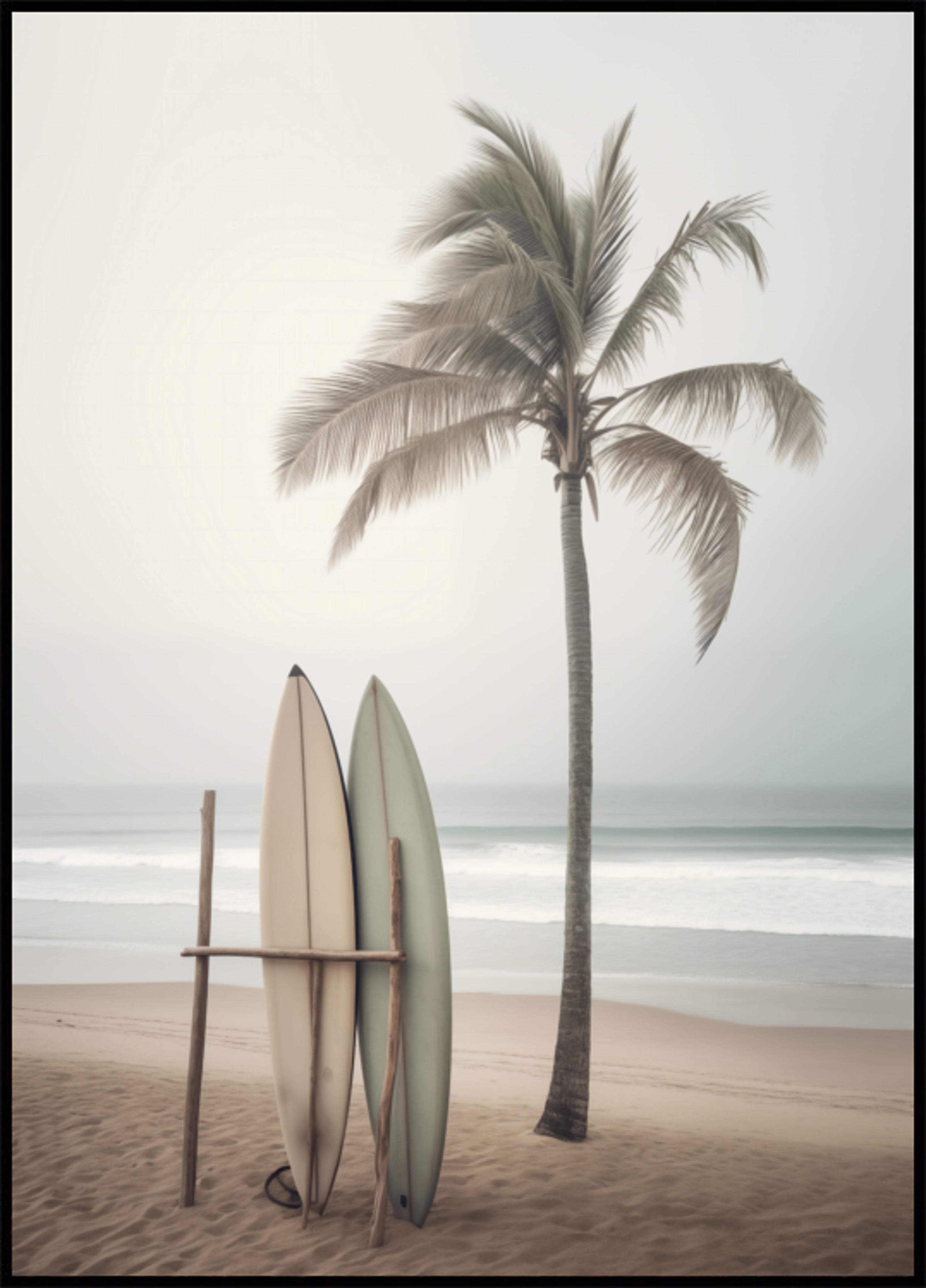Pranchas de praia serenas