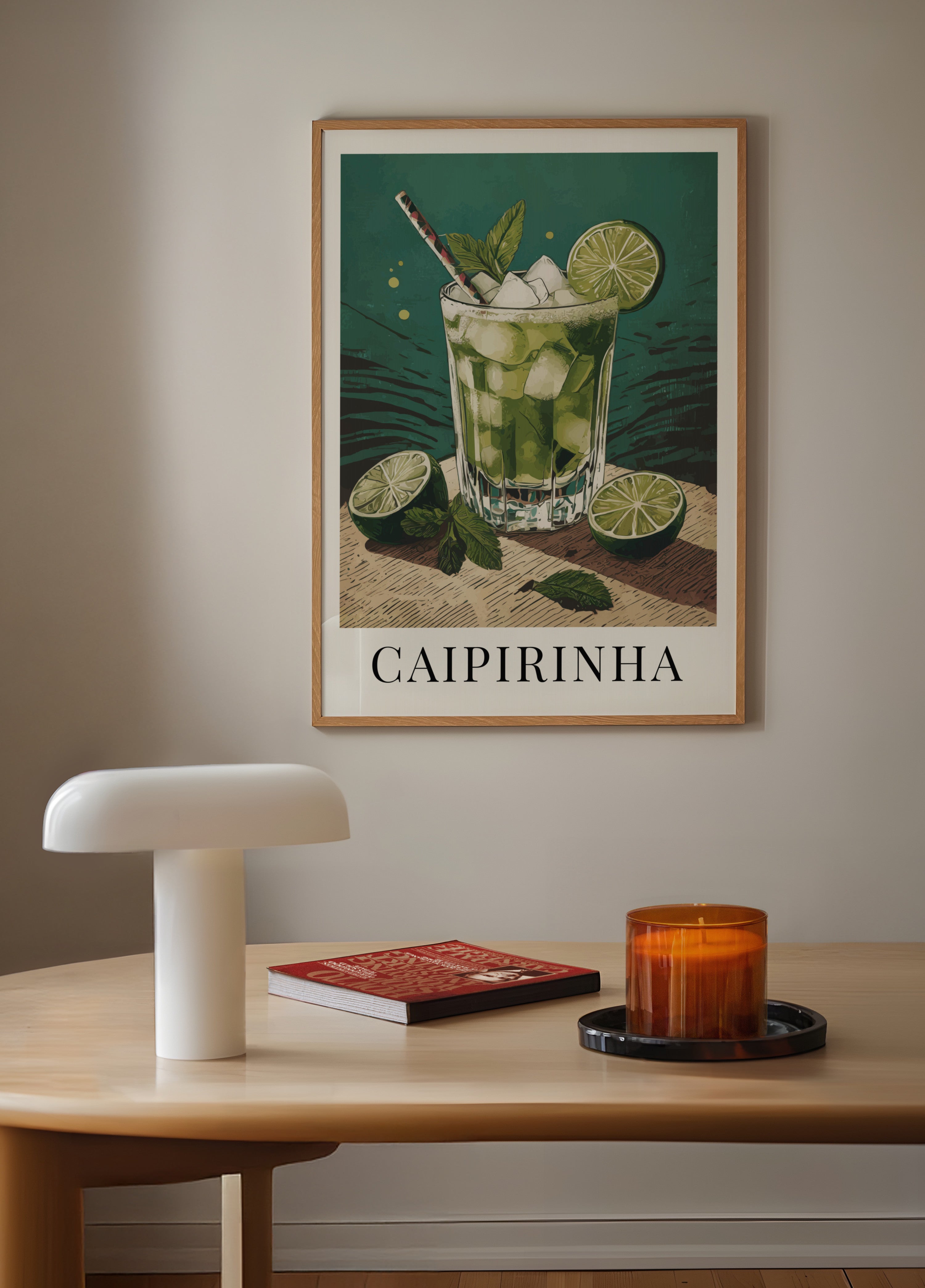 Coquetel Refrescante de Caipirinha