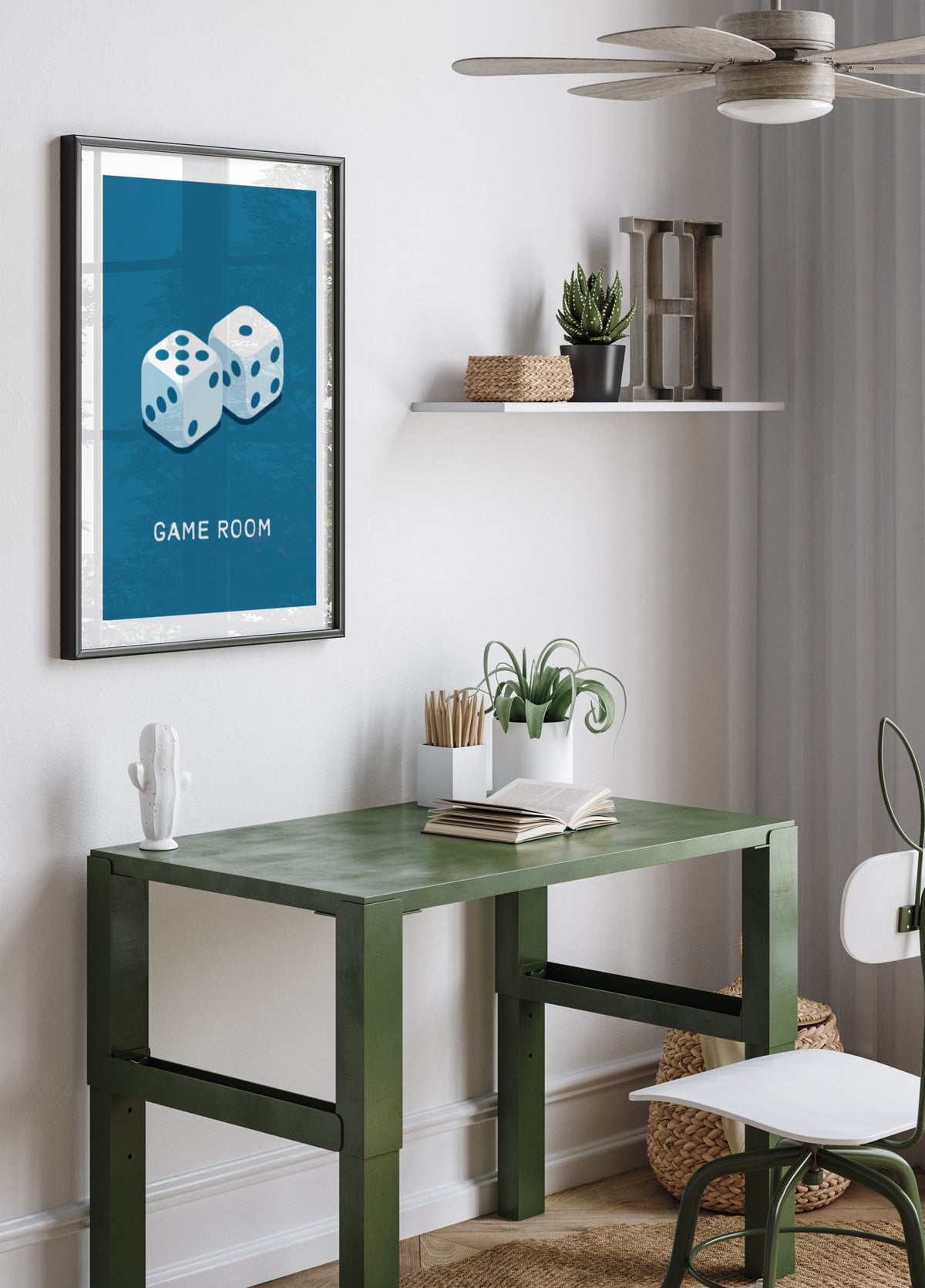 Dados da sala de jogos