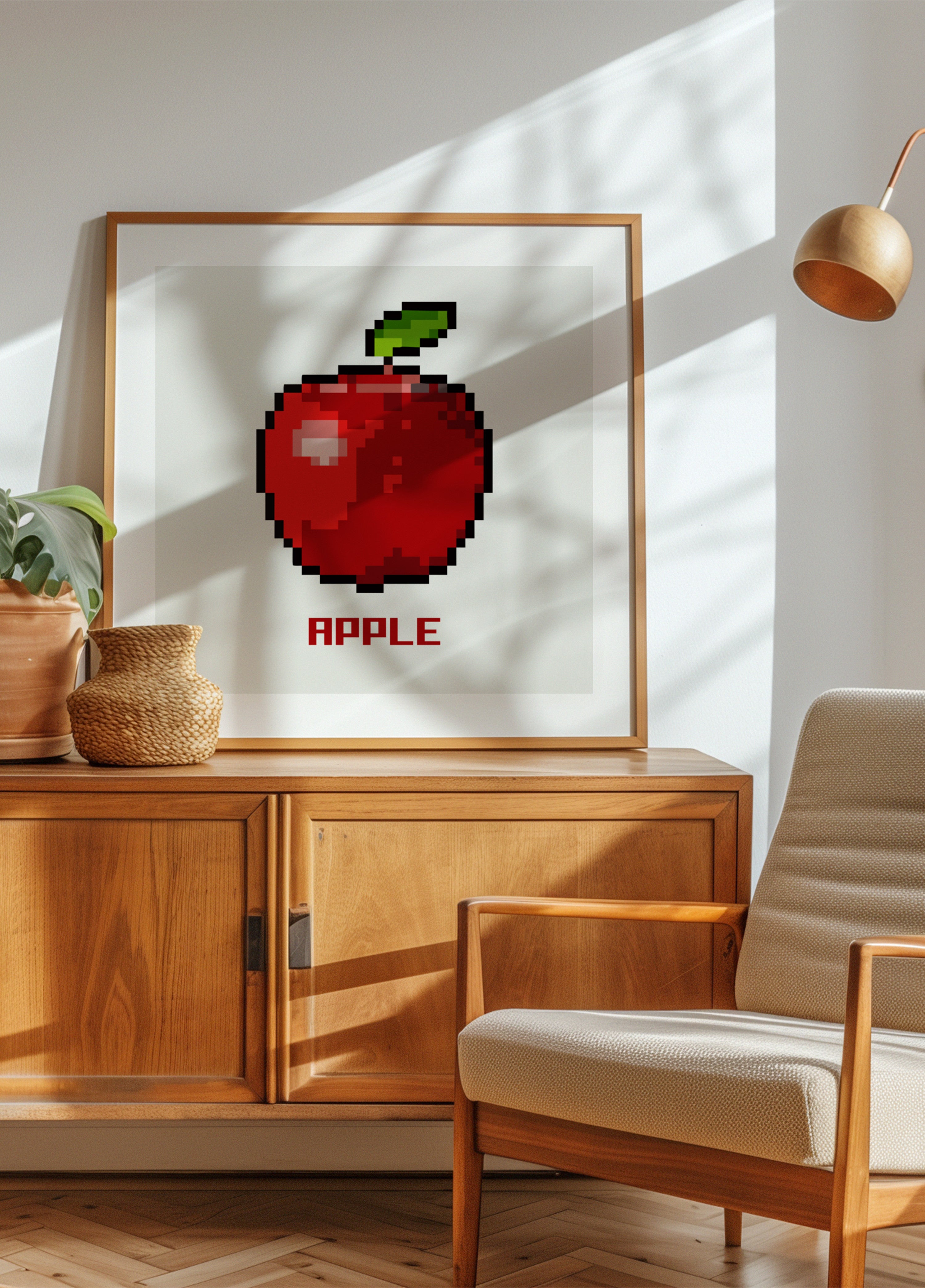 Pixel retrô da Apple
