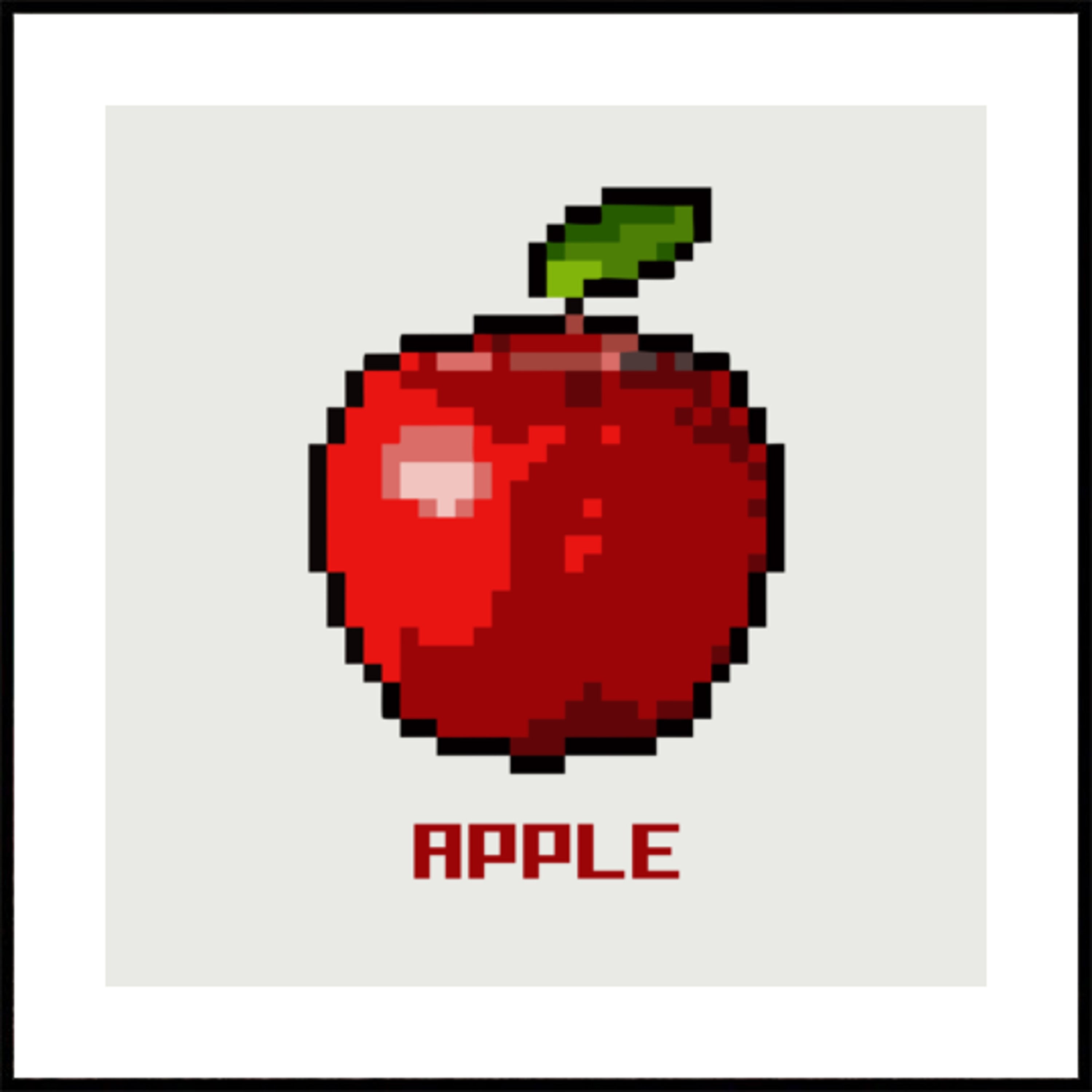 Pixel retrô da Apple
