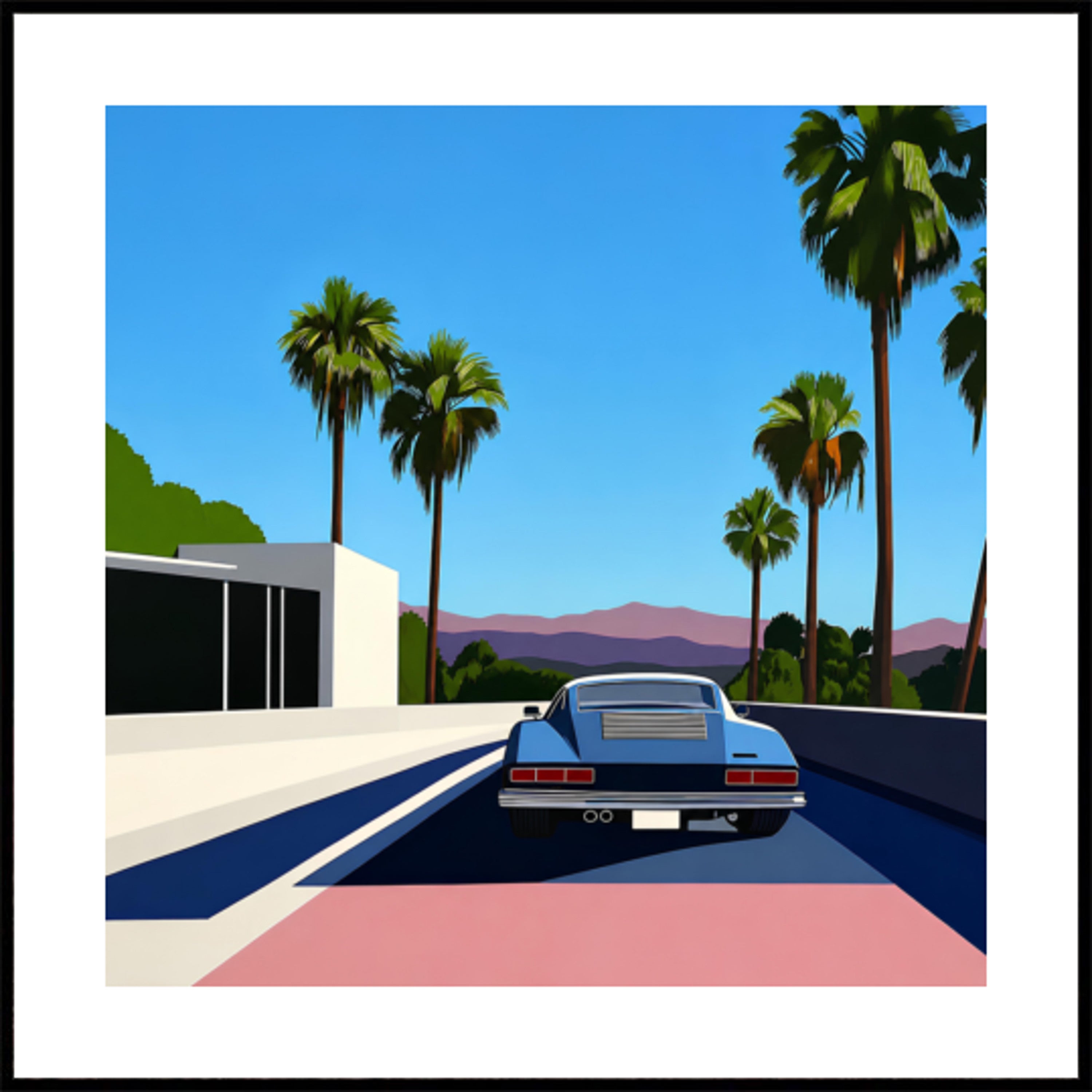 Palm drive retrô