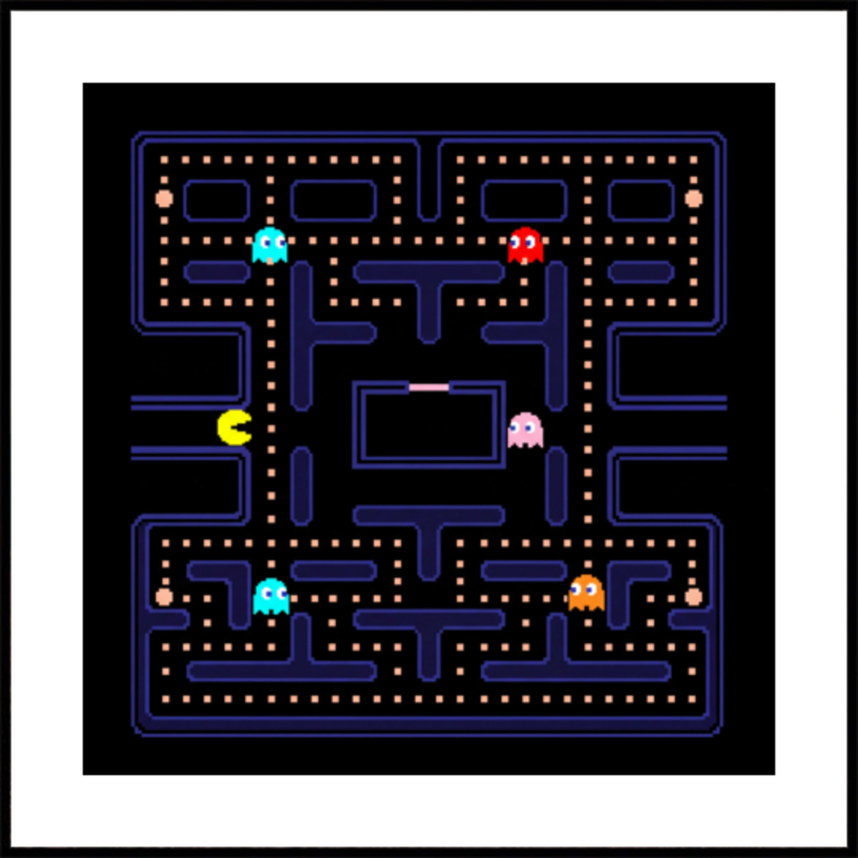 Arcada de pixel retrô