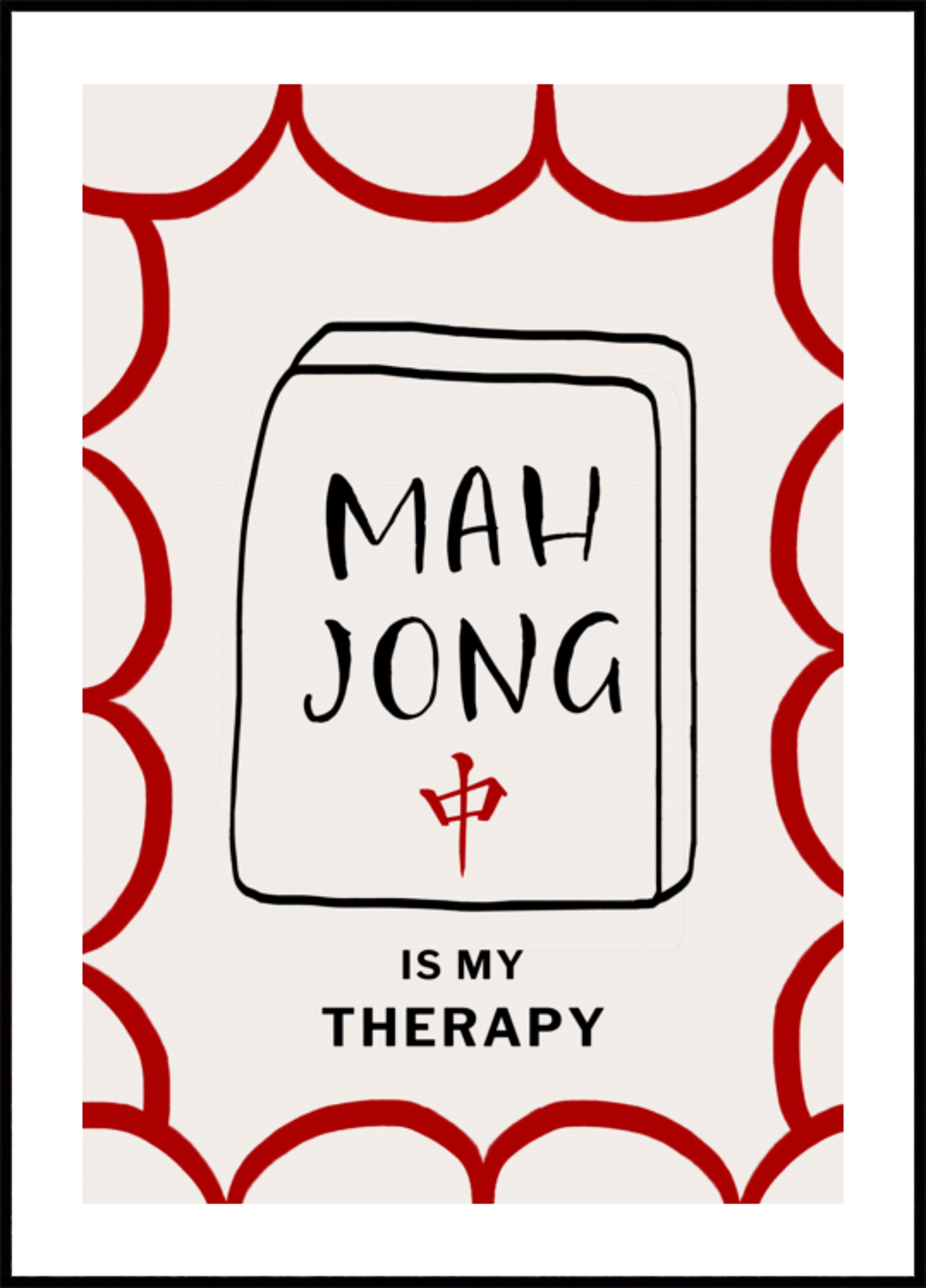 Terapia de peças de Mahjong