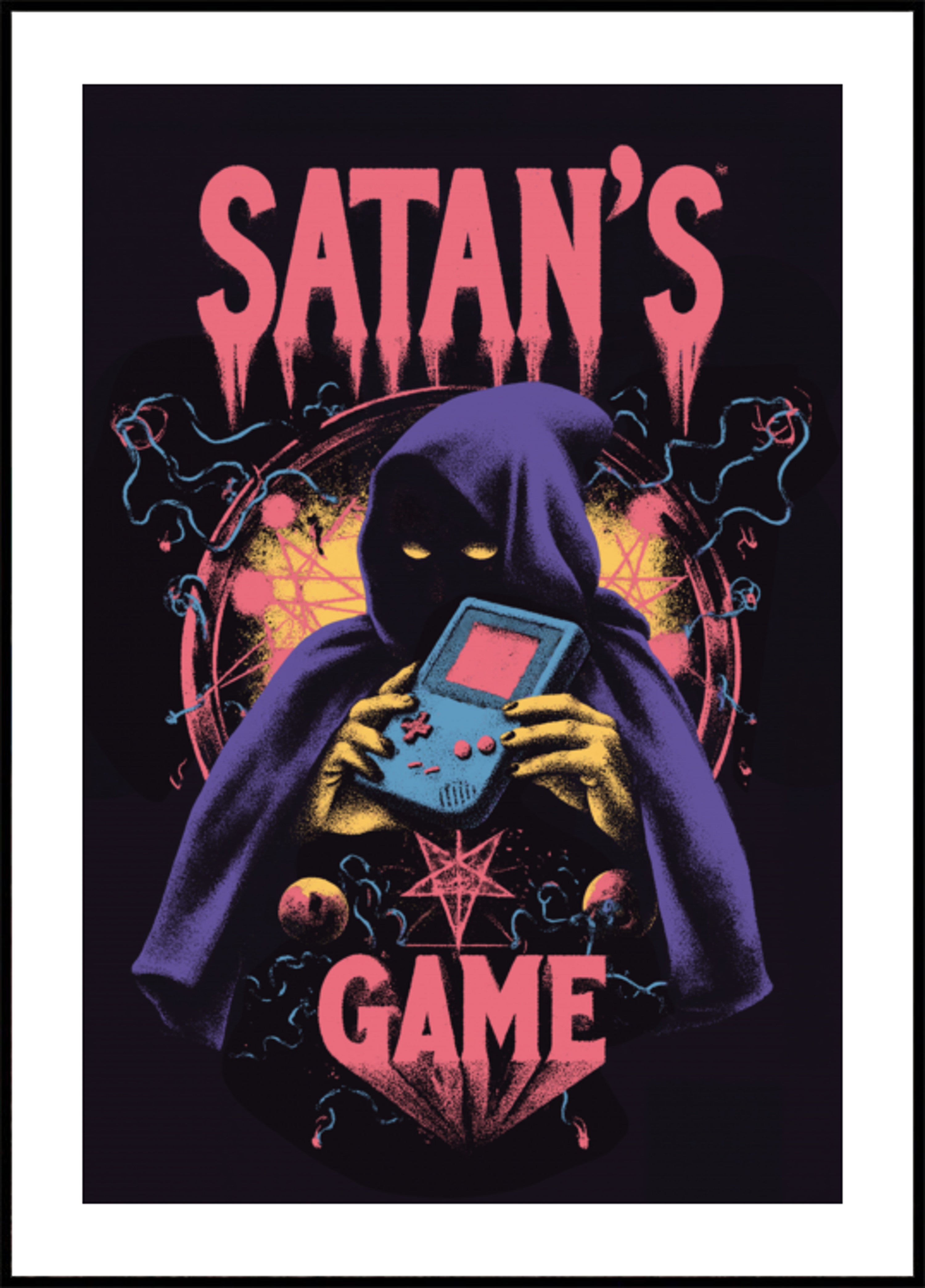 Jogo retrô de Satanás