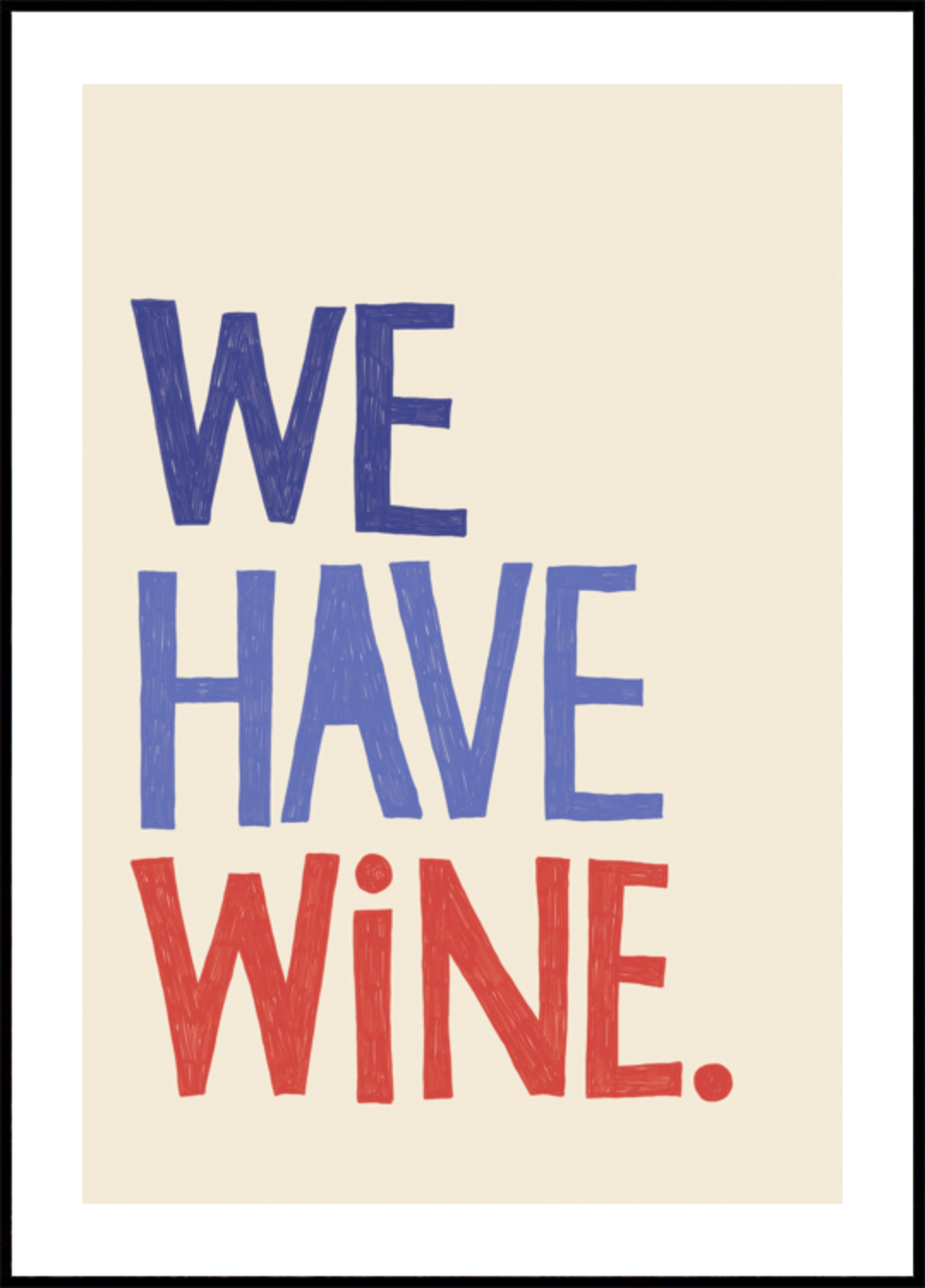 Temos mensagem sobre vinho