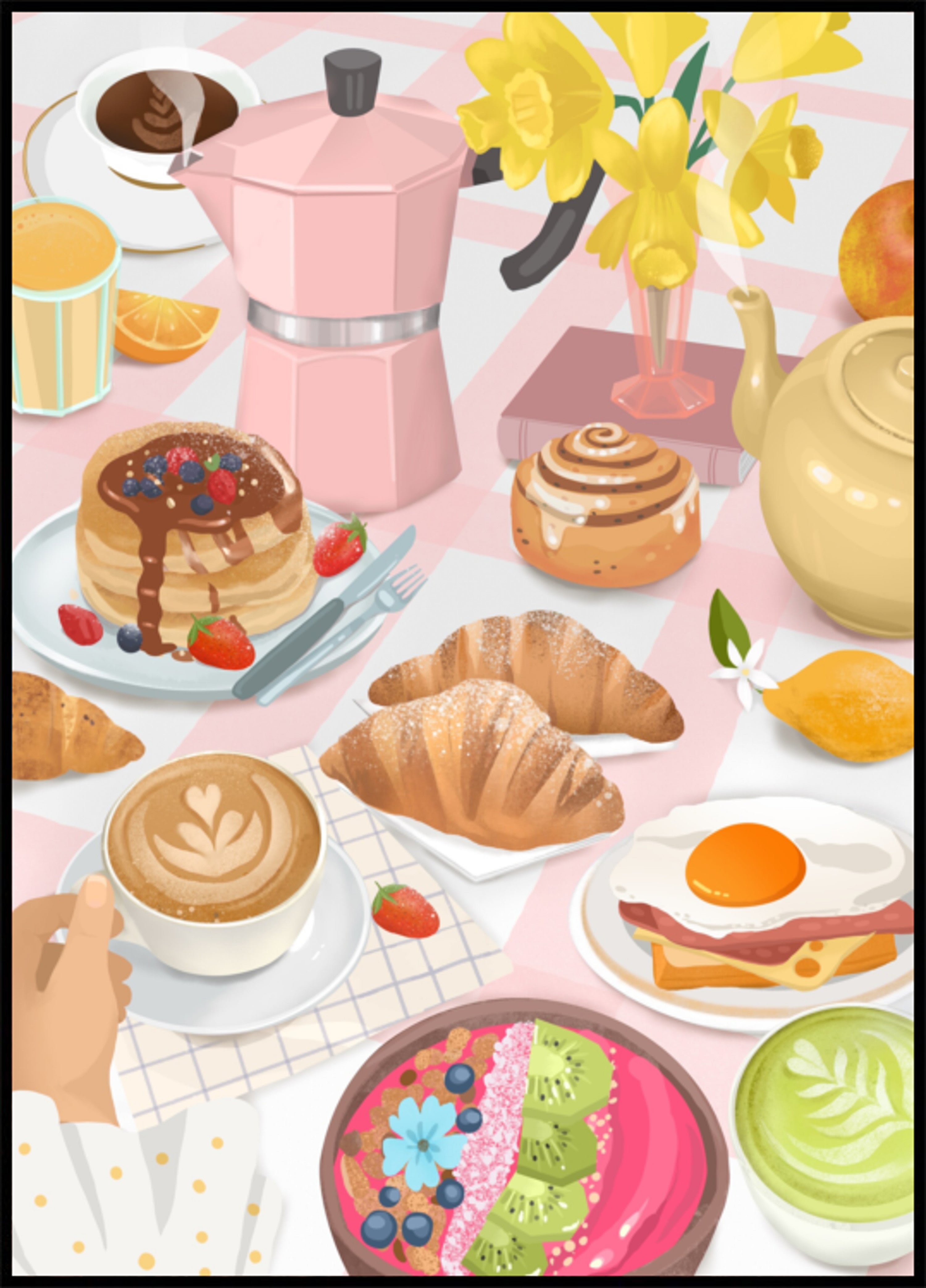 Café da manhã e brunch