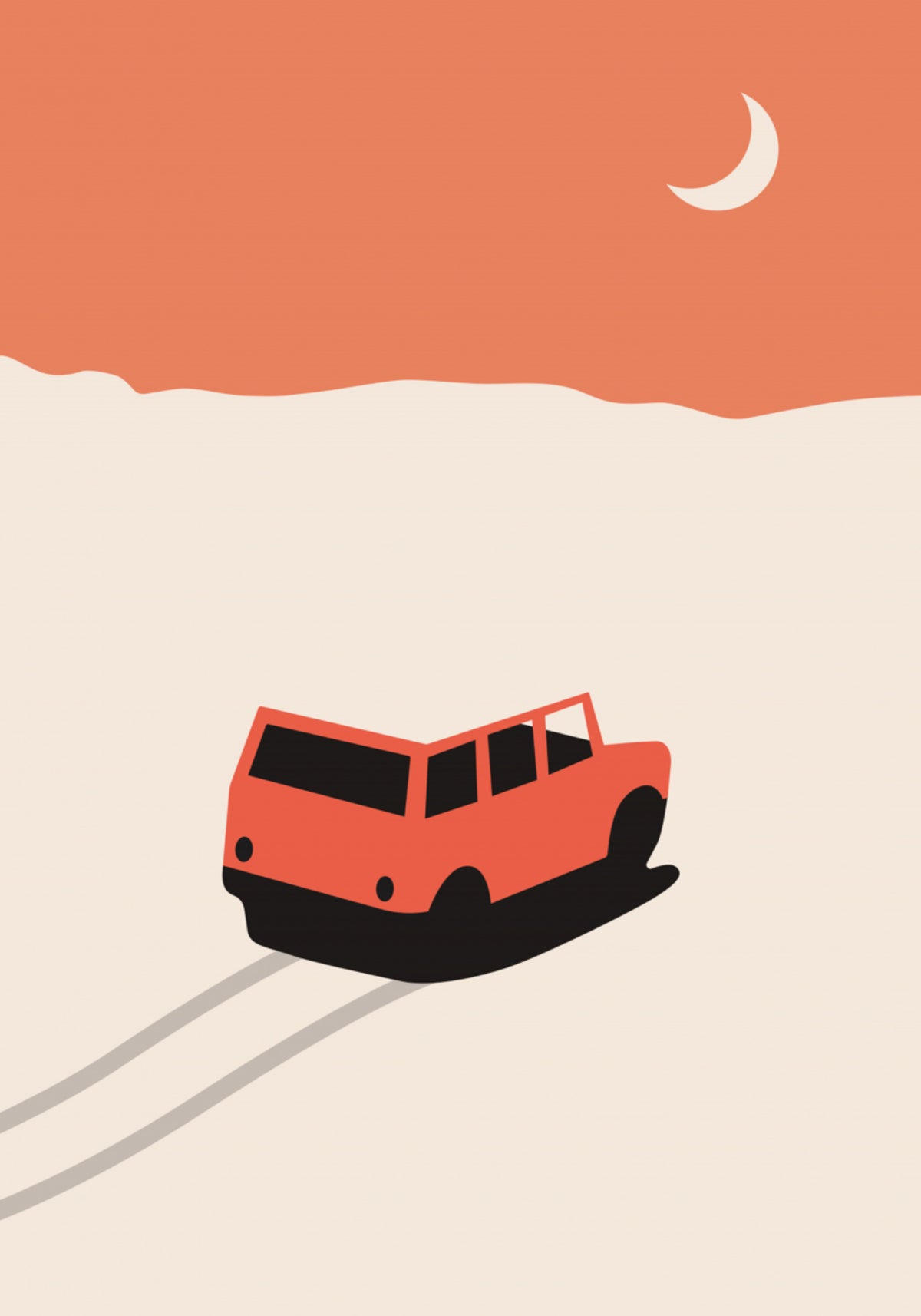 Viagem pelo deserto ao luar