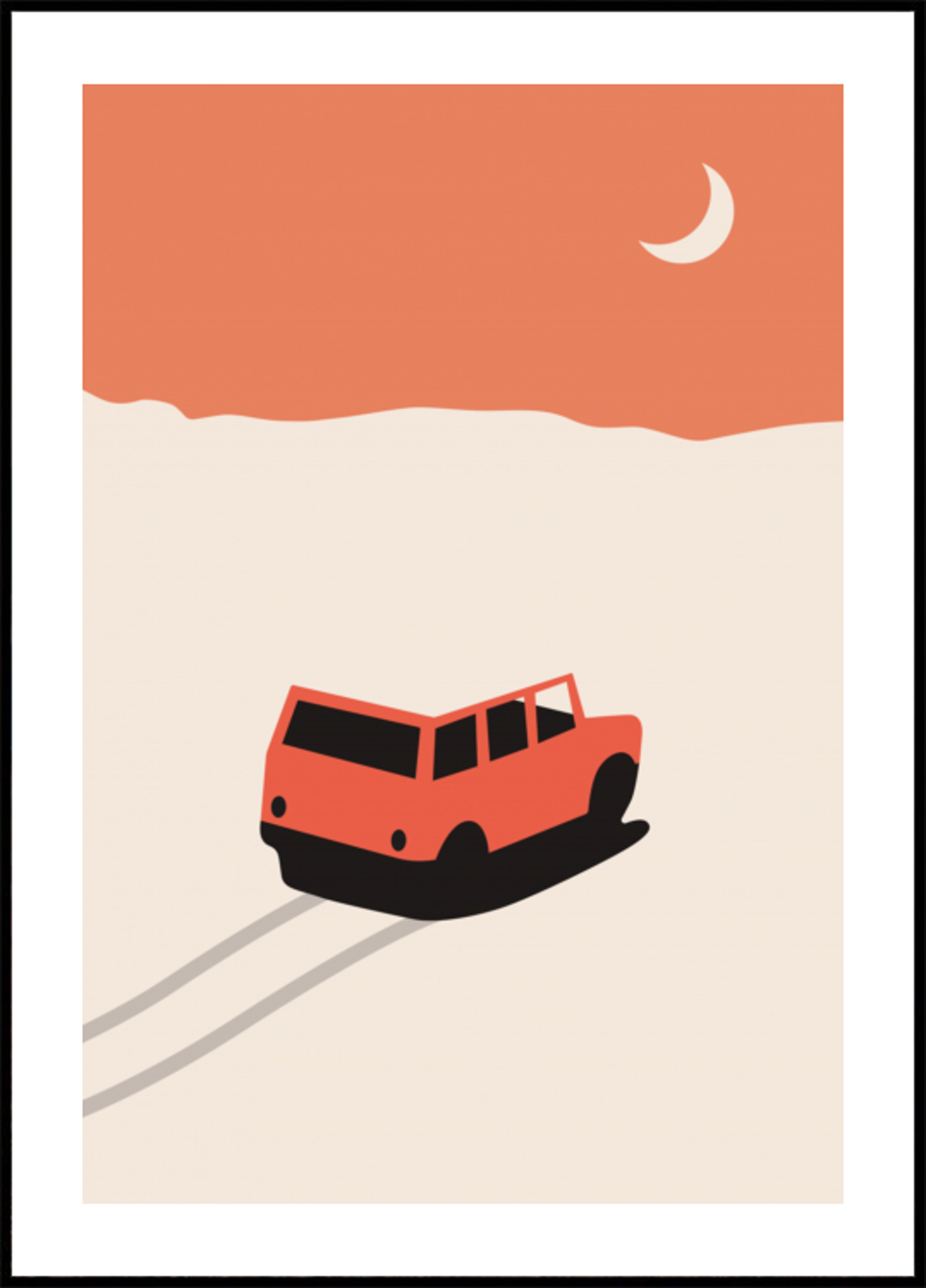 Viagem pelo deserto ao luar