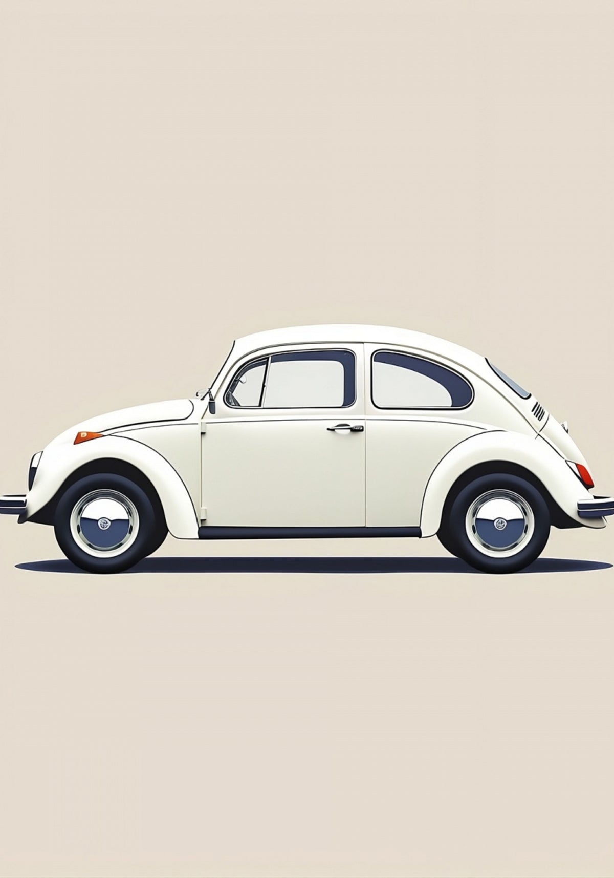 Carro branco clássico