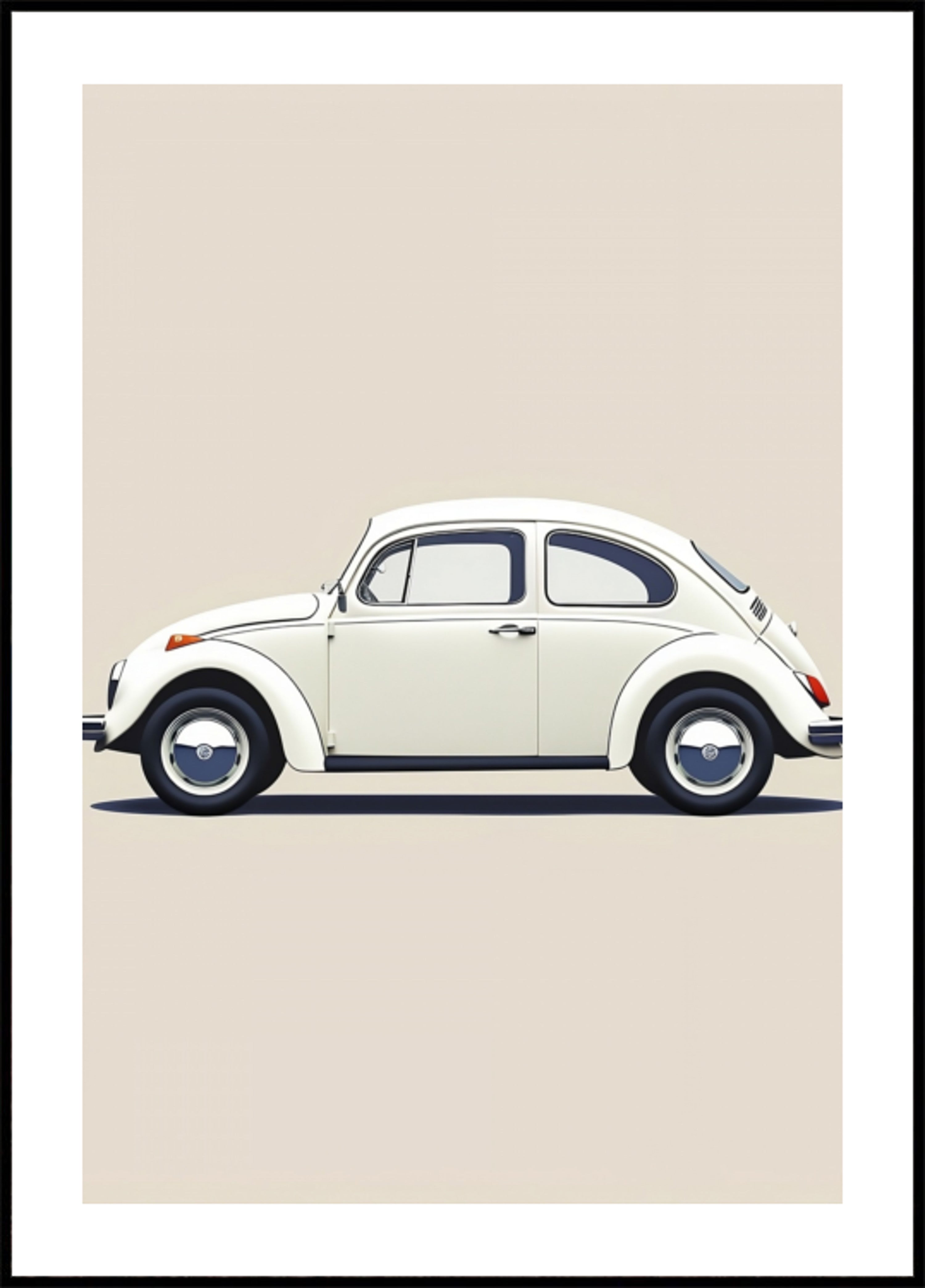 Carro branco clássico