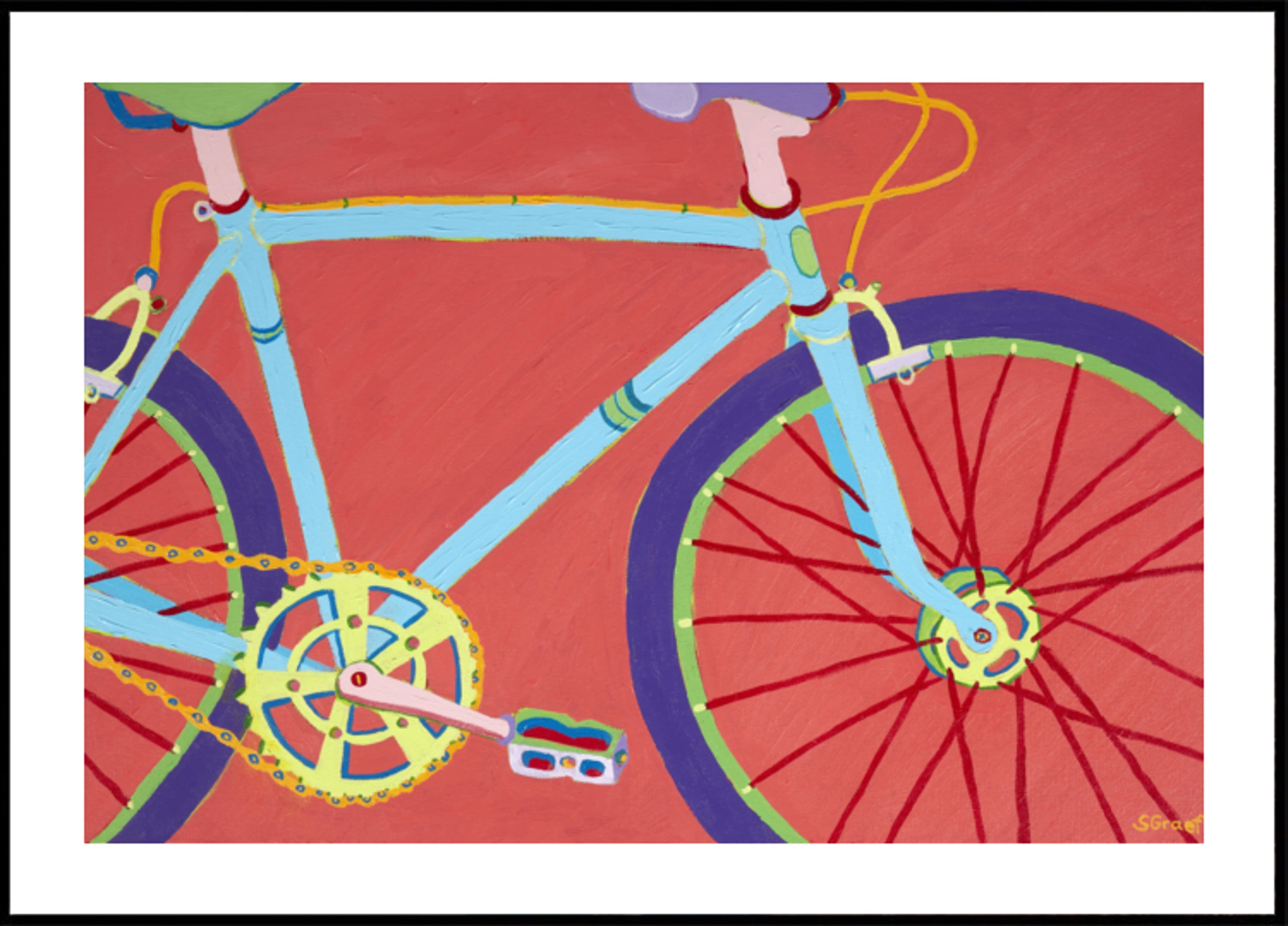 Vamos dar um passeio de bicicleta