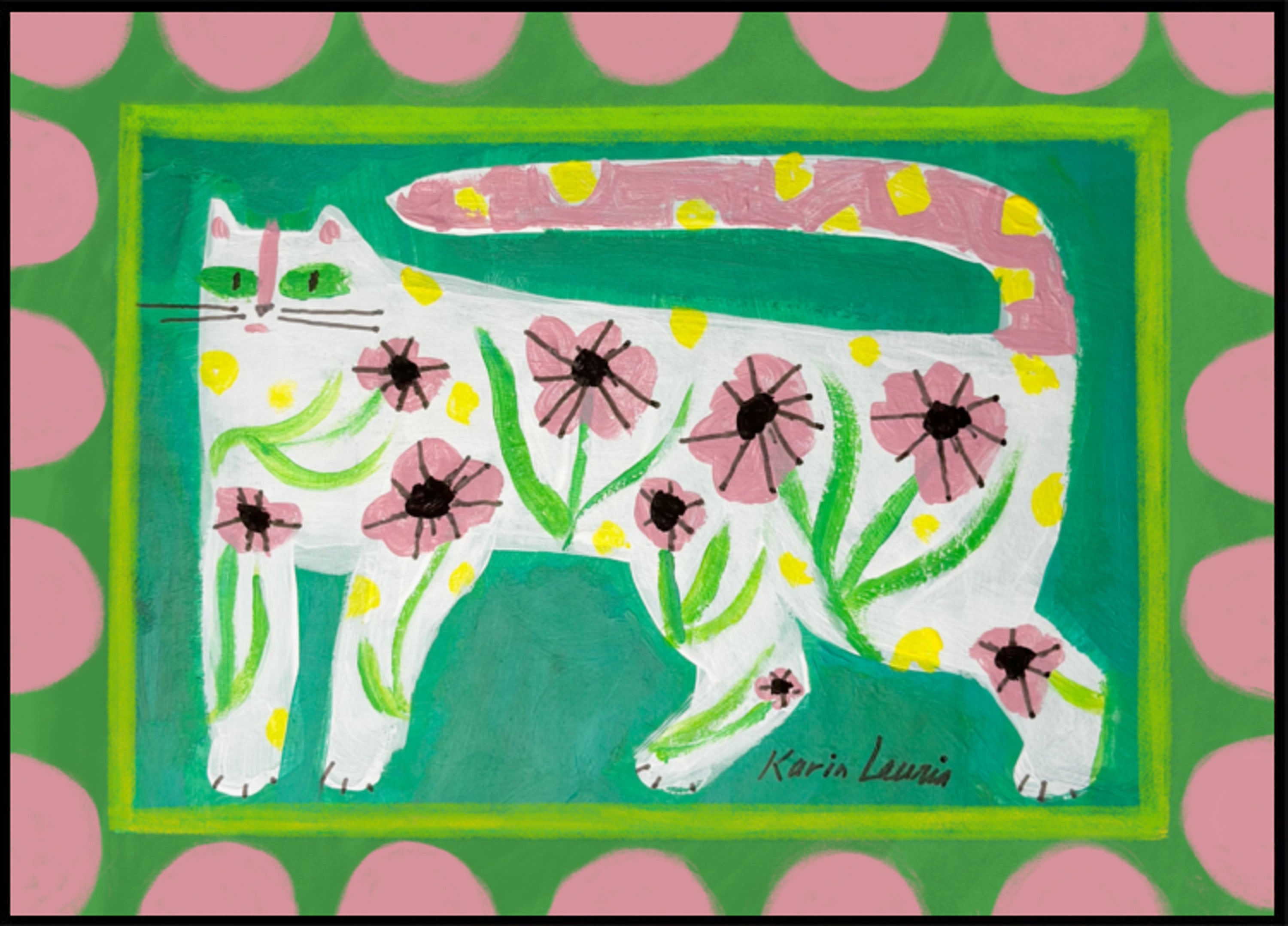 Gato Flor Excêntrico