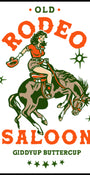 Cowgirl do Old Rodeo Saloon: Giddyup Buttercup